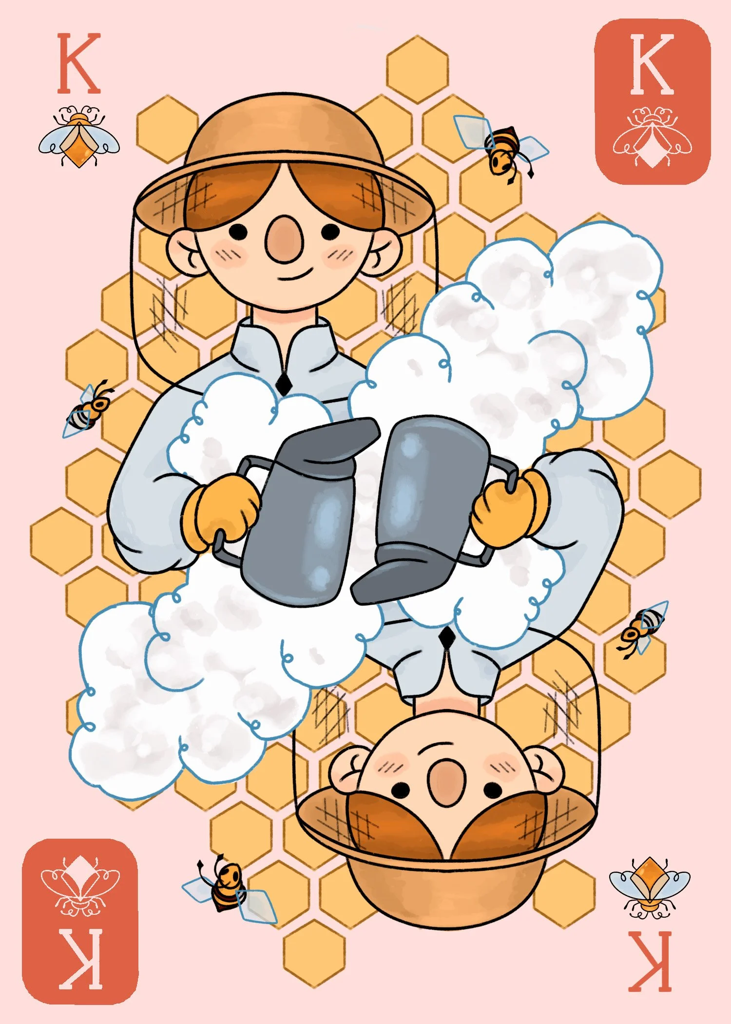 King of Diamonds Postcard