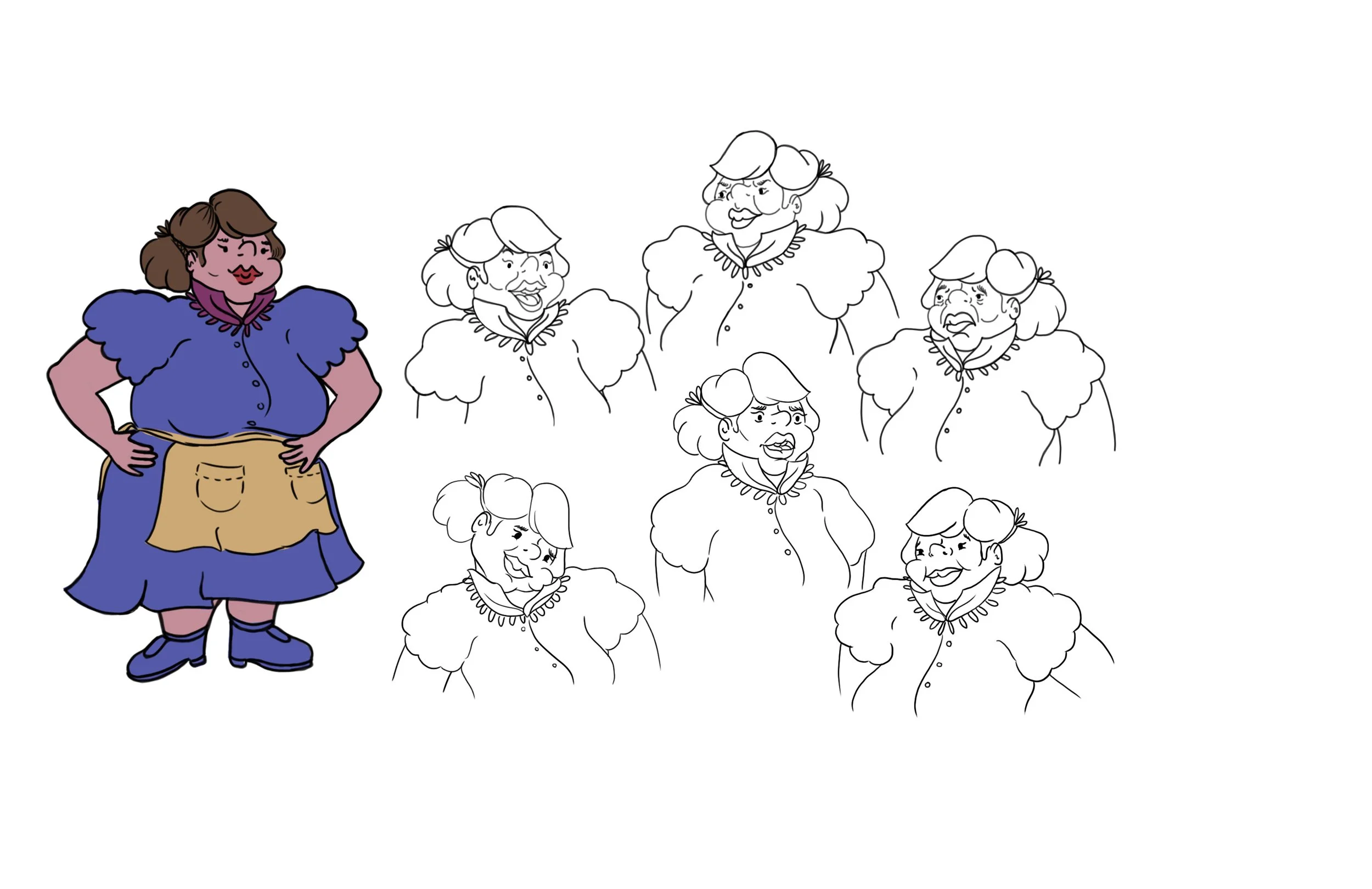 A1-ILLU351-02-HeroesandVillains-AnnabelleCurran Lady expressionsRevisions.jpg