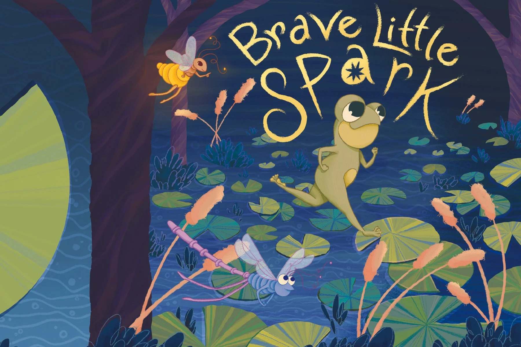 Brave Little Spark Postcard