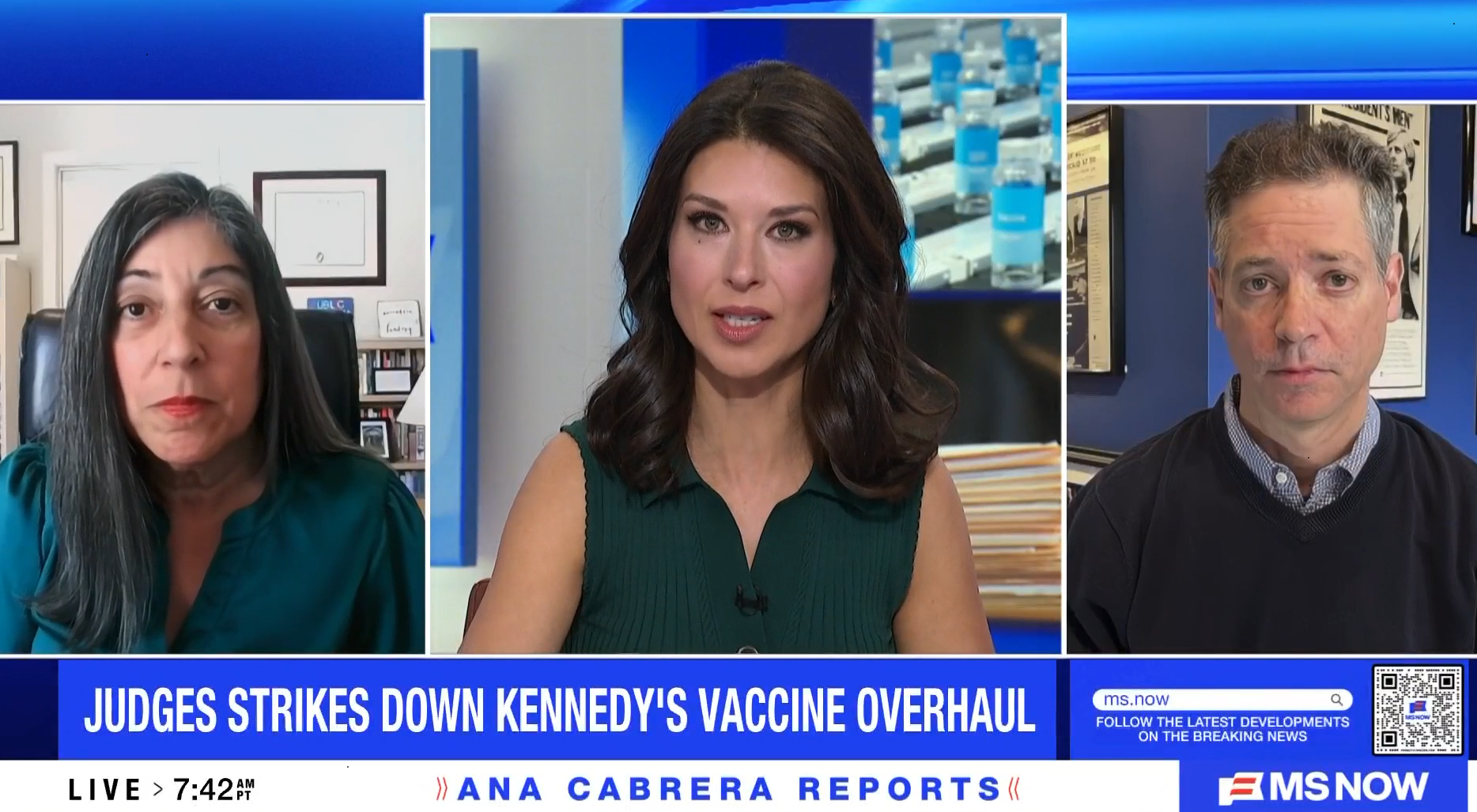 MSNOW | 3/17/2026 | Judge blocks Trump admin's sweeping changes to childhood vaccine schedule