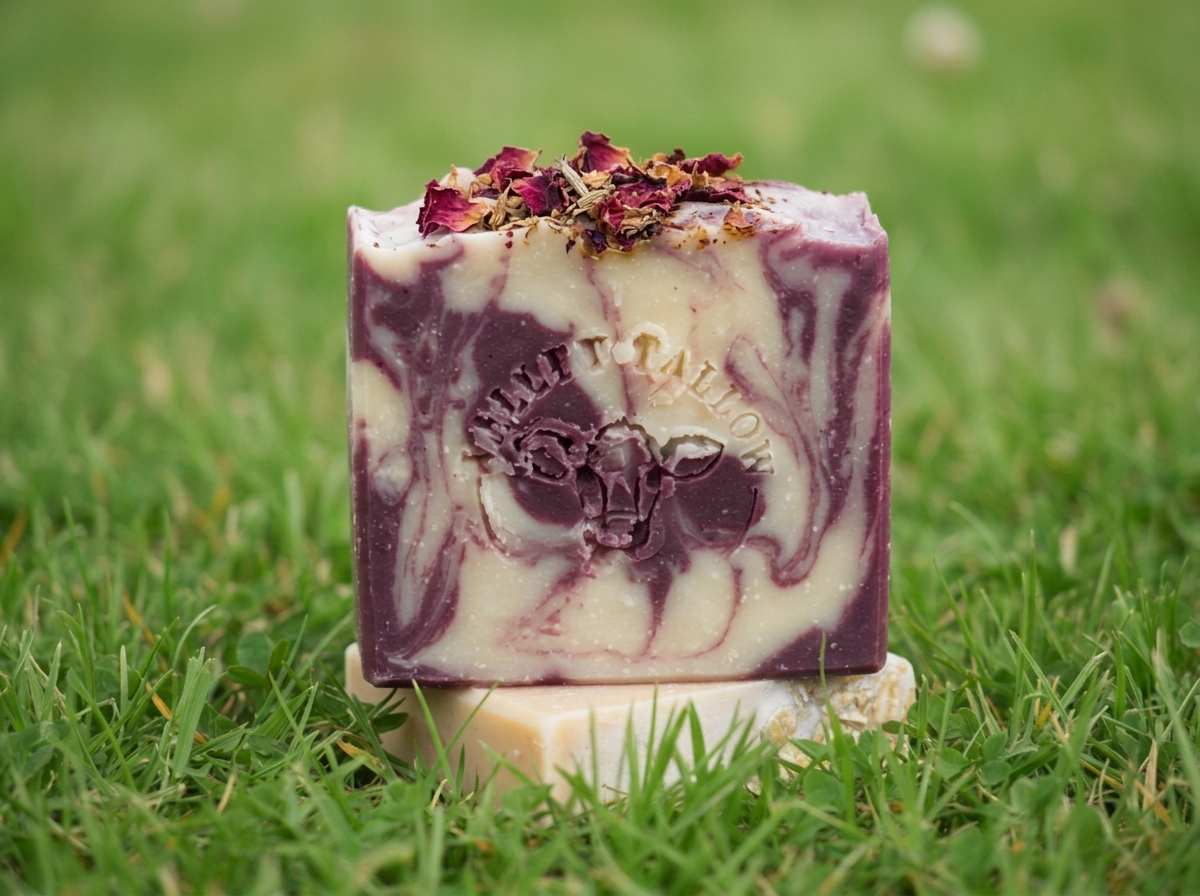 Rose Geranium EO & Purple Brazilian Clay Soap