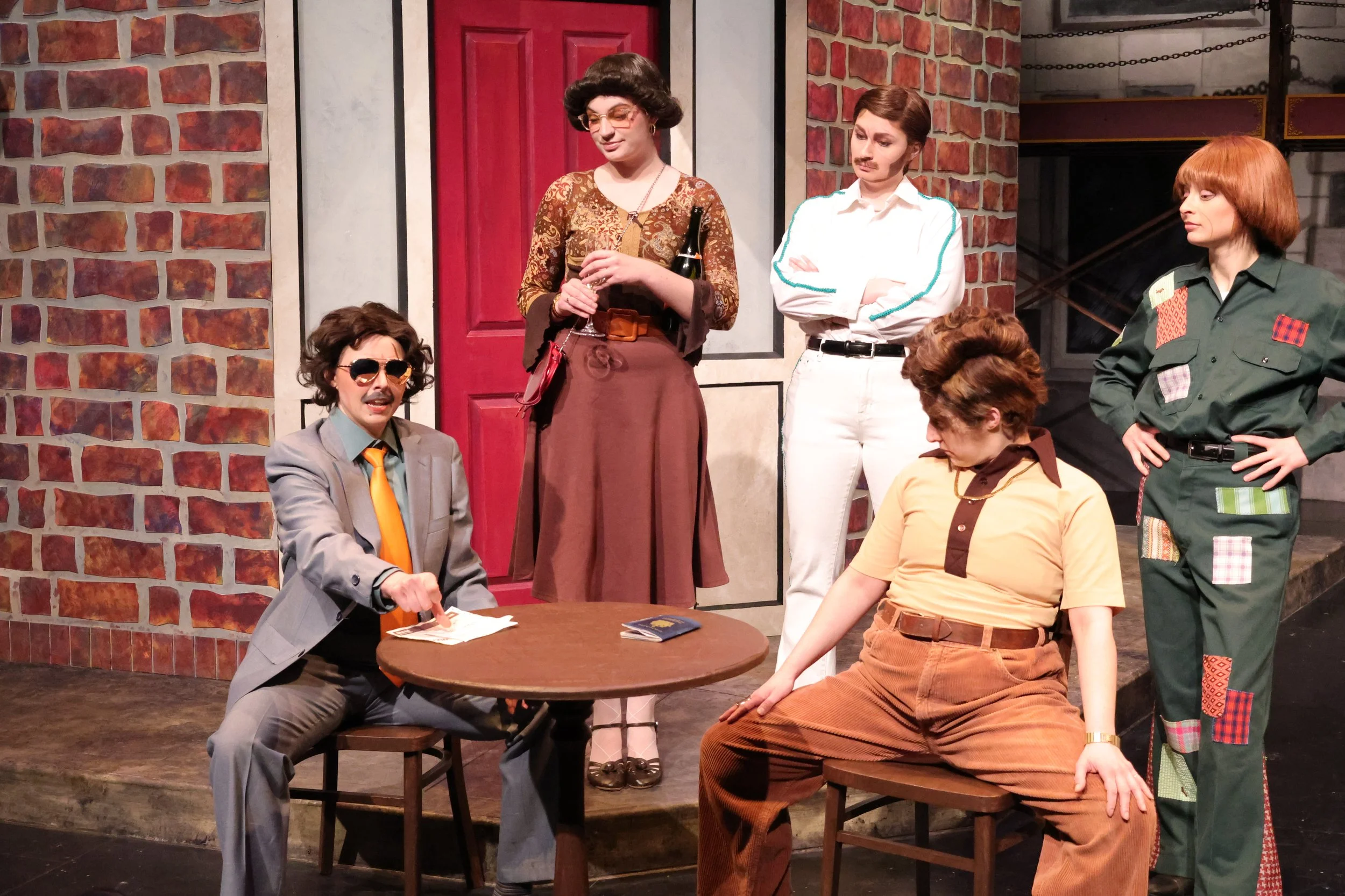 Lou reviews the agreement with "Antony"