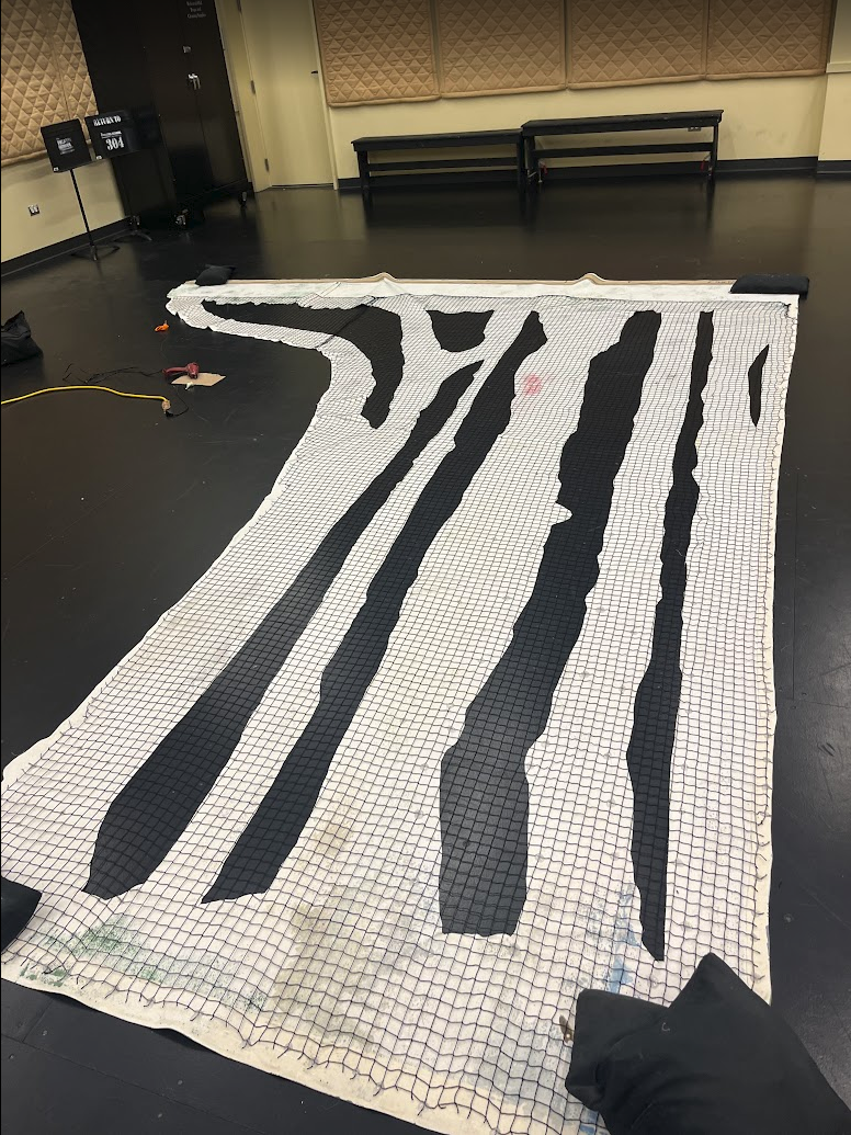 Tree Drop with opera netting