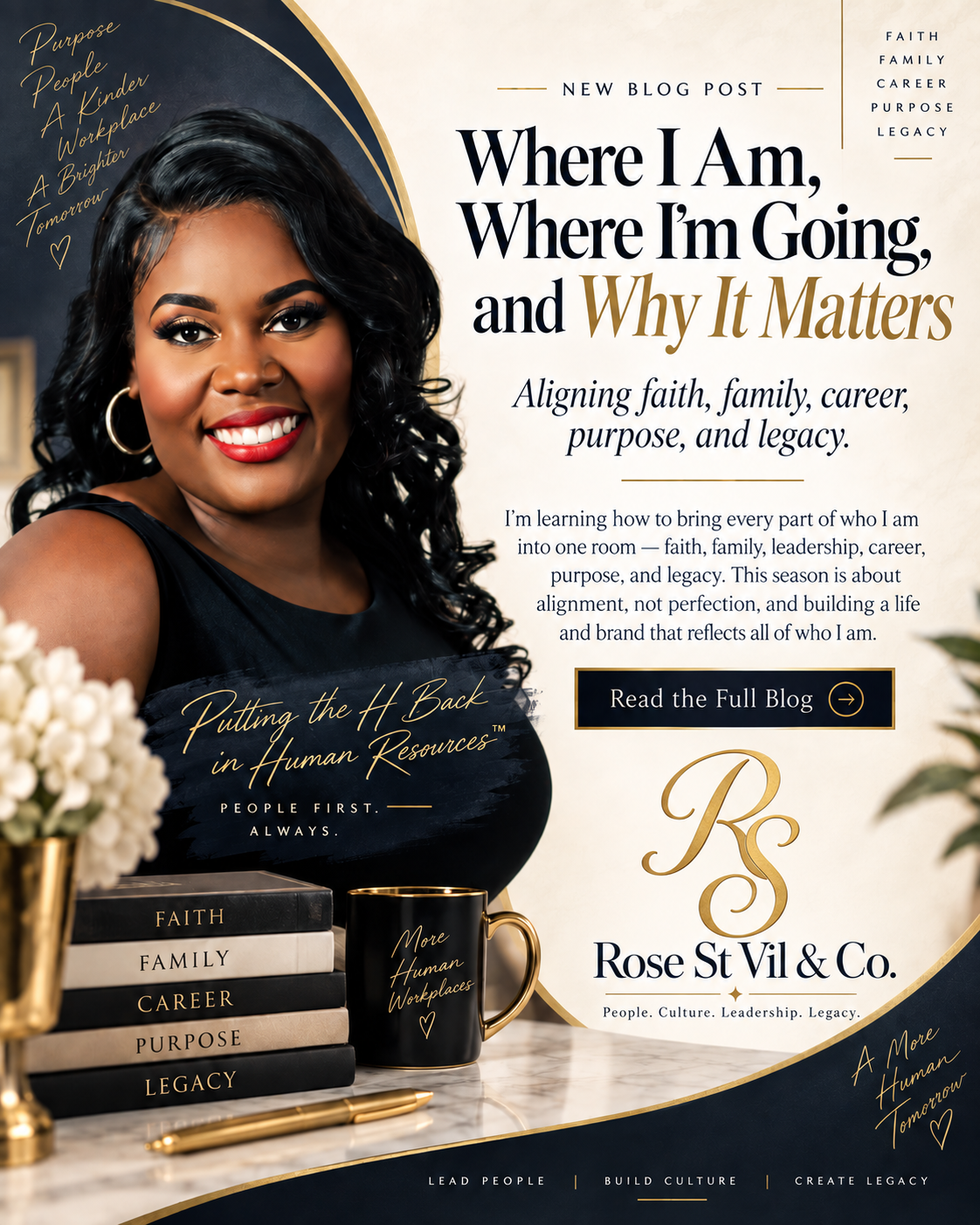 Where I Am, Where I’m Going, and Why It MattersAligning Faith, Family, Career, Purpose, and Legacy