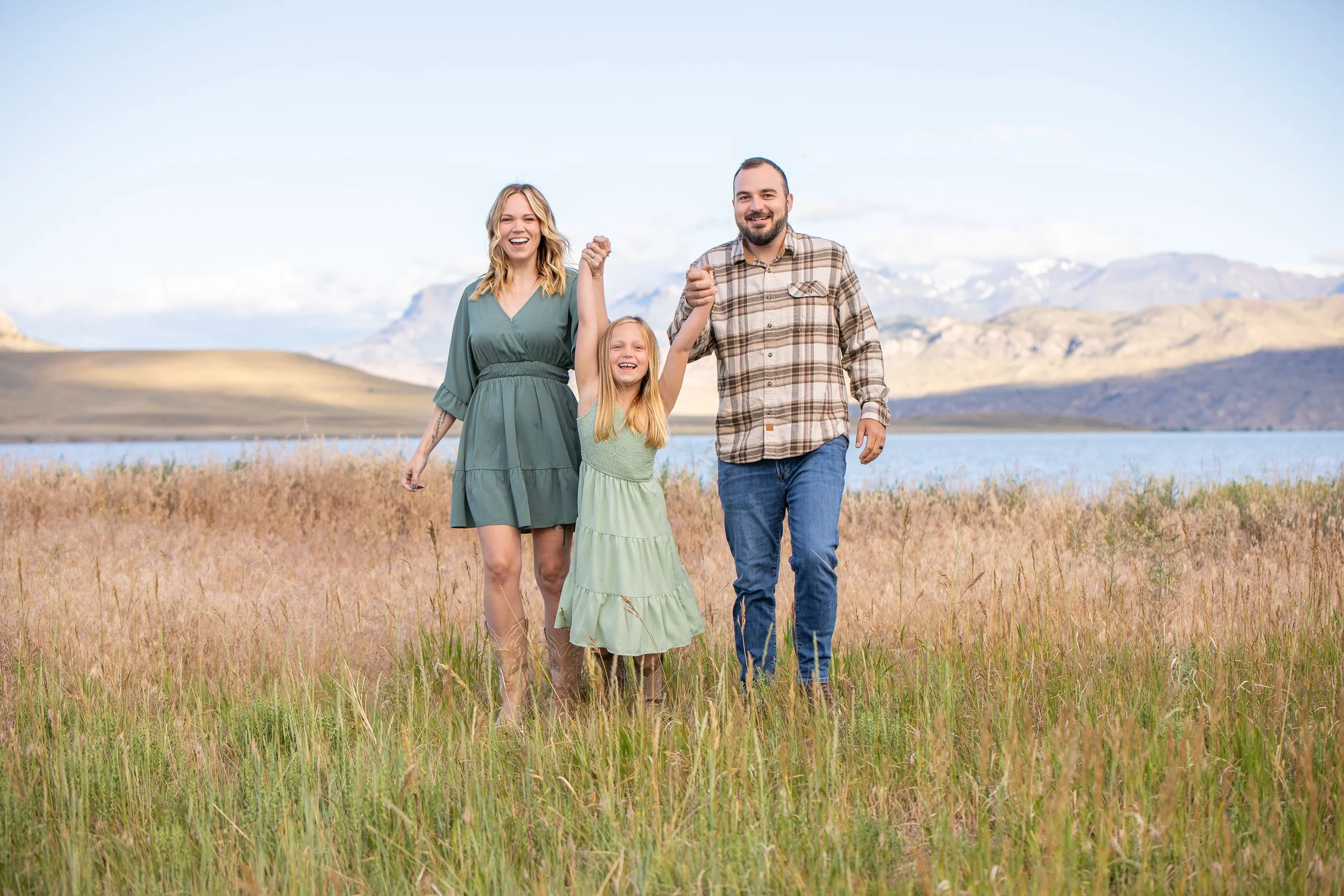 Morning Family Session by the Water
