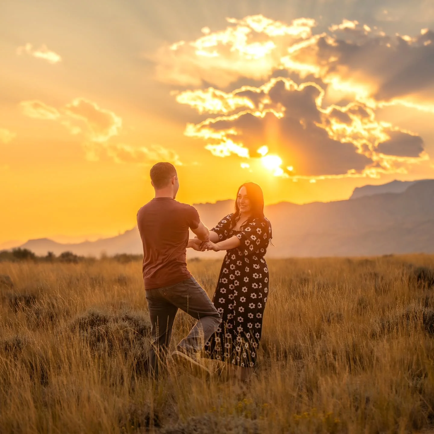 Despite the smoke, we had a GORGEOUS sunset for this beautiful couple's honeymoon session. 😍🌅
#rockymtnbride #wyomingphotographer #yellowstone #elopementphotographer #weddingphotographer #codywyoming #codyyellowstone #beartoothmountains