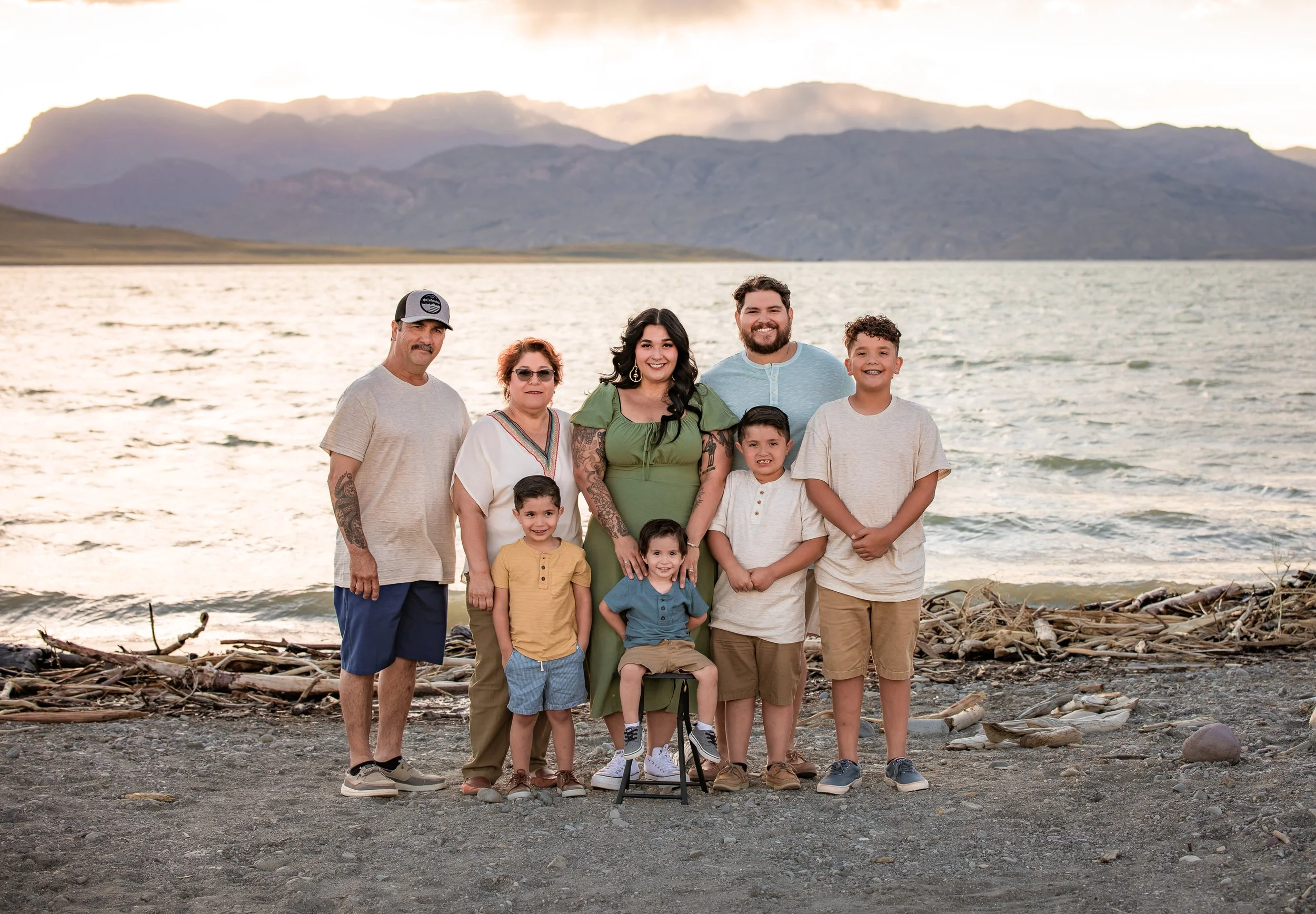 Family Photos at Buffalo Bill Reservoir