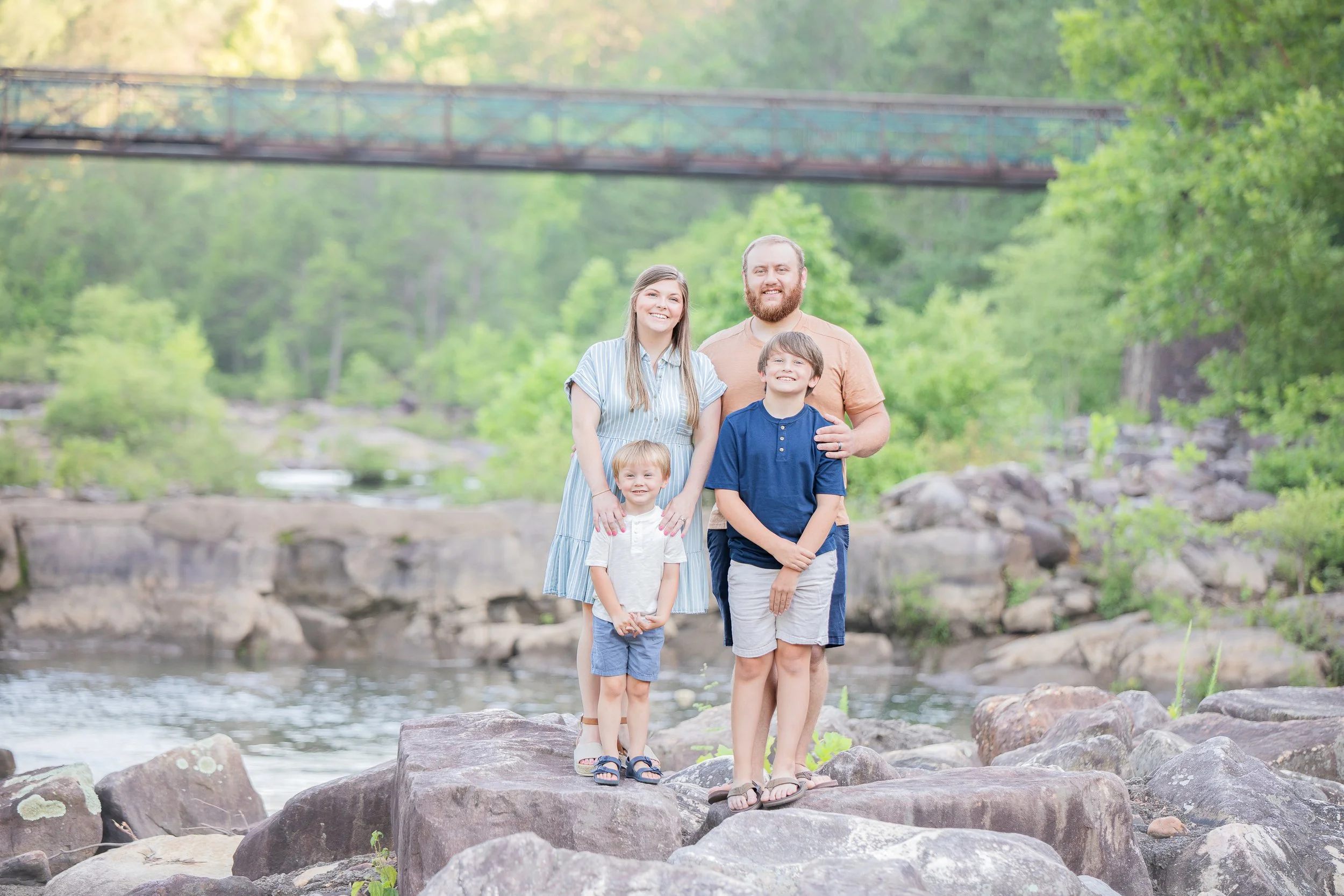 Family Photos at the Ocoee River