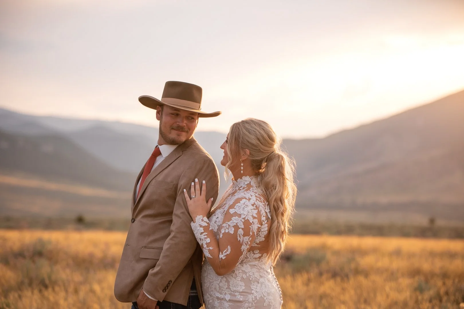 Wedding in the Beartooth Mountains Montana