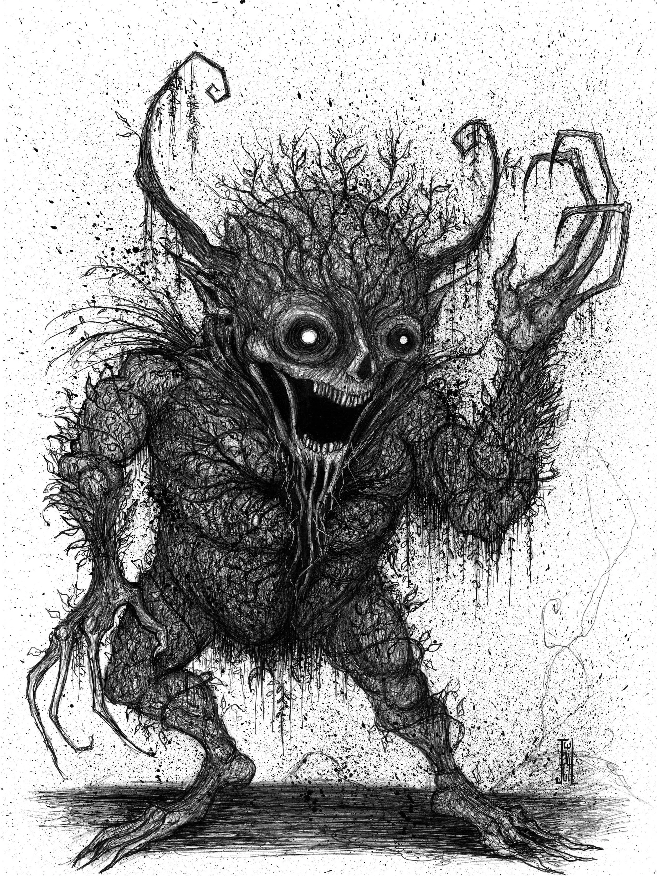 Flower Grogie 11"x14"