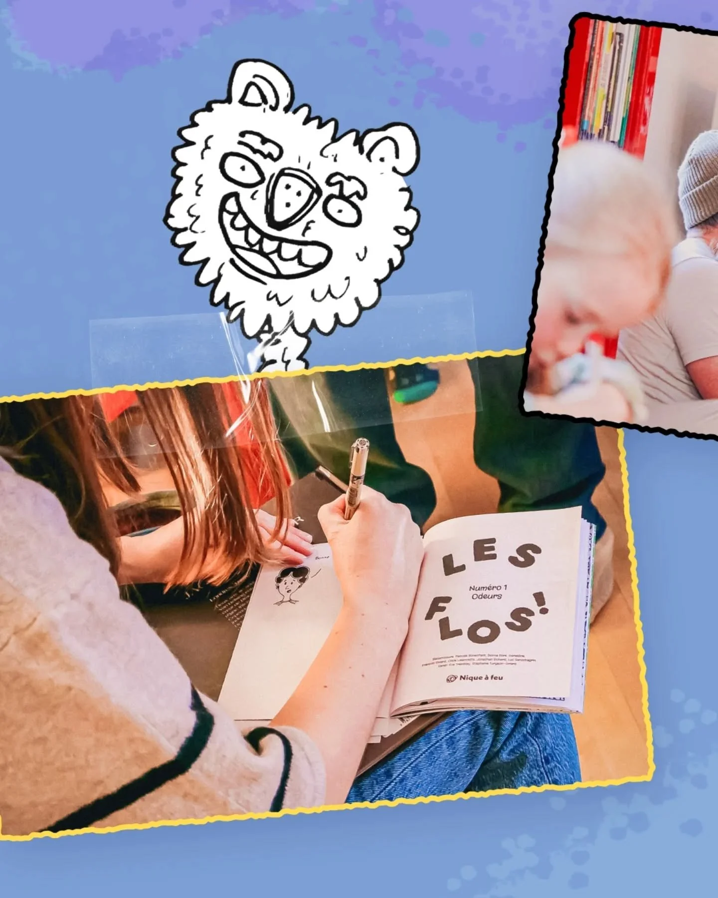 C'est le temps des partys de famille ou de bureau. On voit les vieux copains pis les chums de femmes. Et parfois, les flos se m&ecirc;lent &agrave; tout &ccedil;a, et &ccedil;a cr&eacute;e des moments o&ugrave; on se permet de retomber en enfance.

C