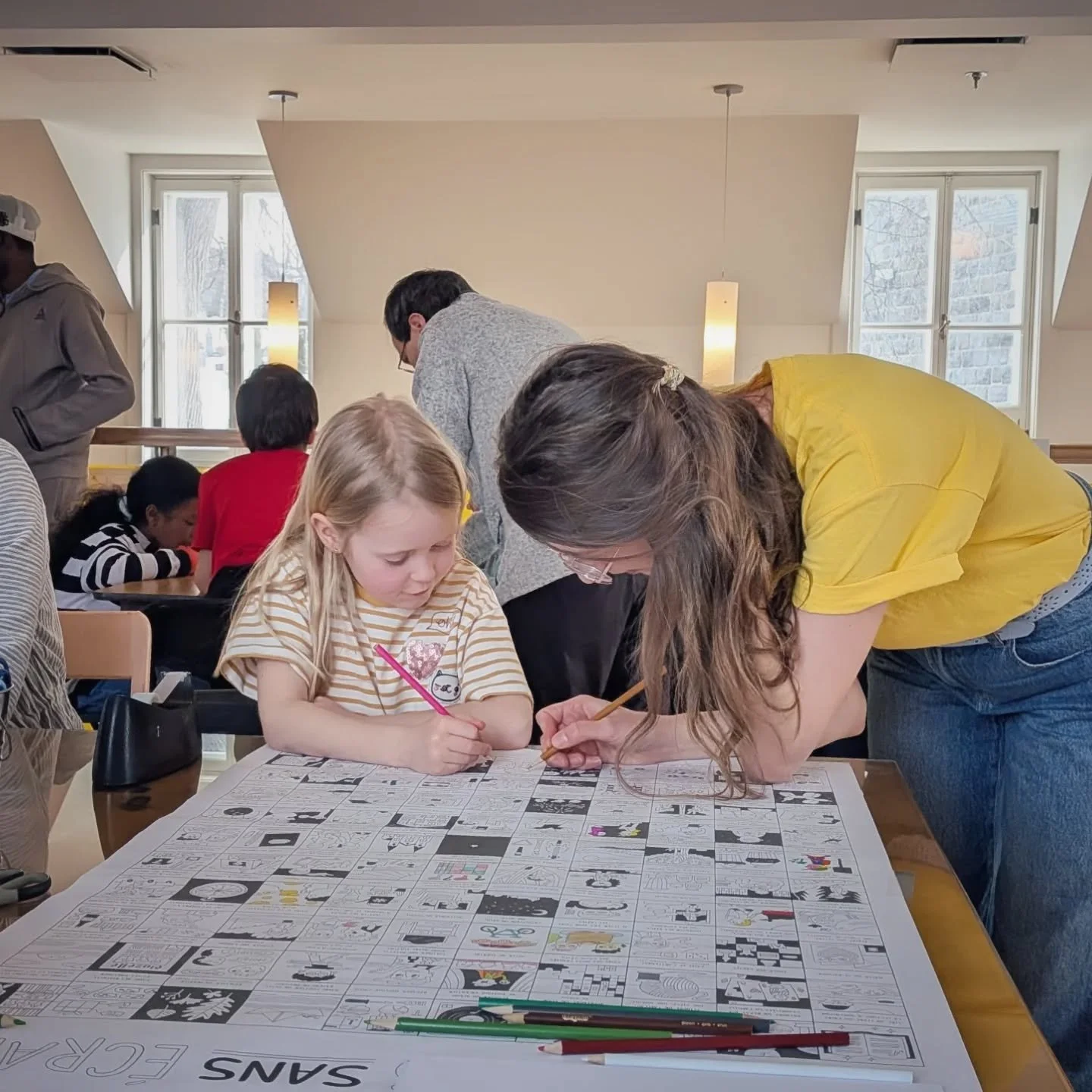 🖍️💭 Un apr&egrave;s-midi relax en bonne compagnie, c'est aussi &ccedil;a Les Flos! @quebecbd