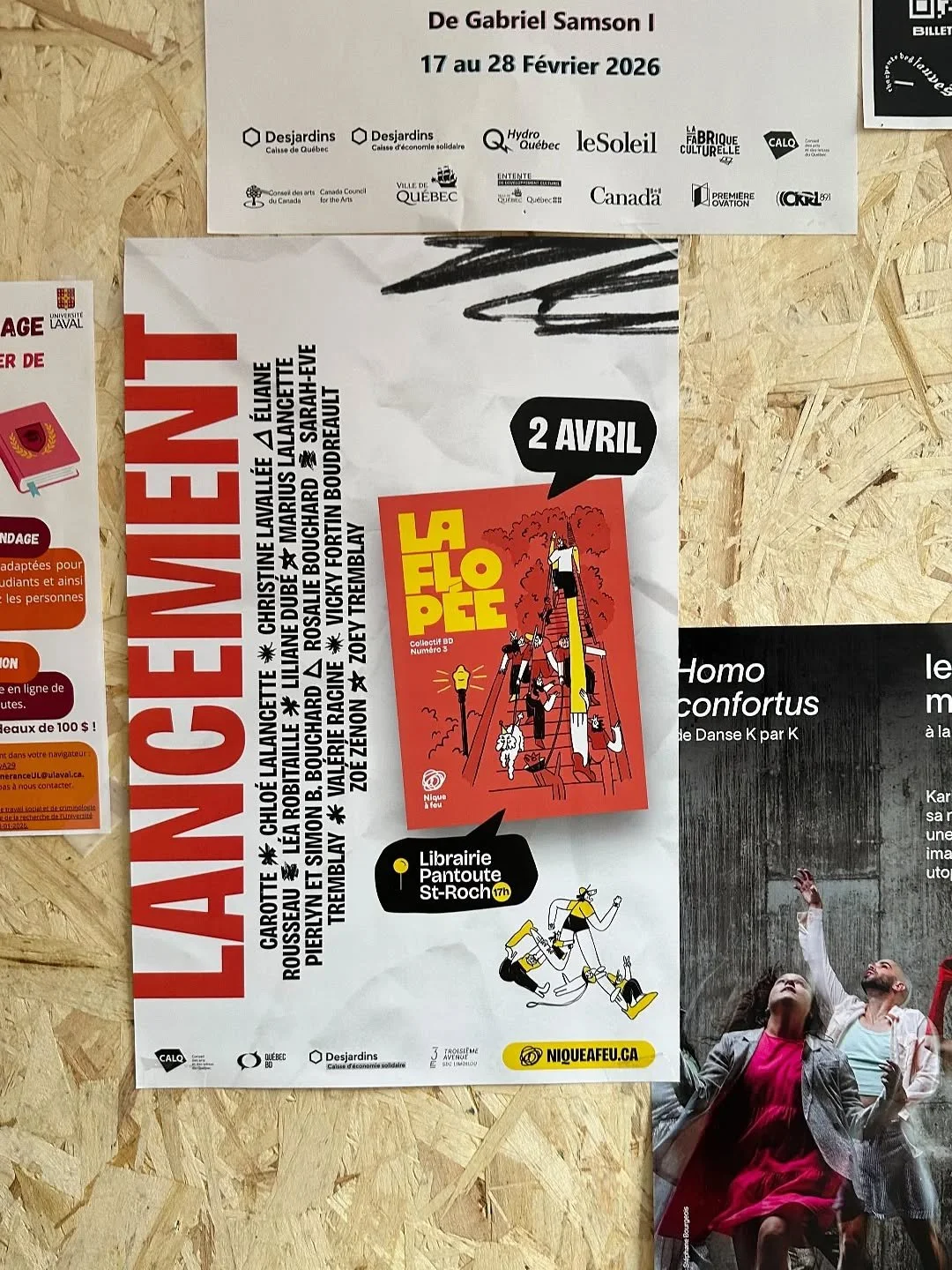 C'est not&eacute; a ton calendrier? 🗓️ 2 avril 2026 📍@librairie_pantoute 🗺️ Rue Saint-Joseph 🏘️ Quartier Saint-Roch ⏰ 5 &agrave; 7!

#lancement #bandedessin&eacute;e #🗓️📍🗺️🏘️⏰