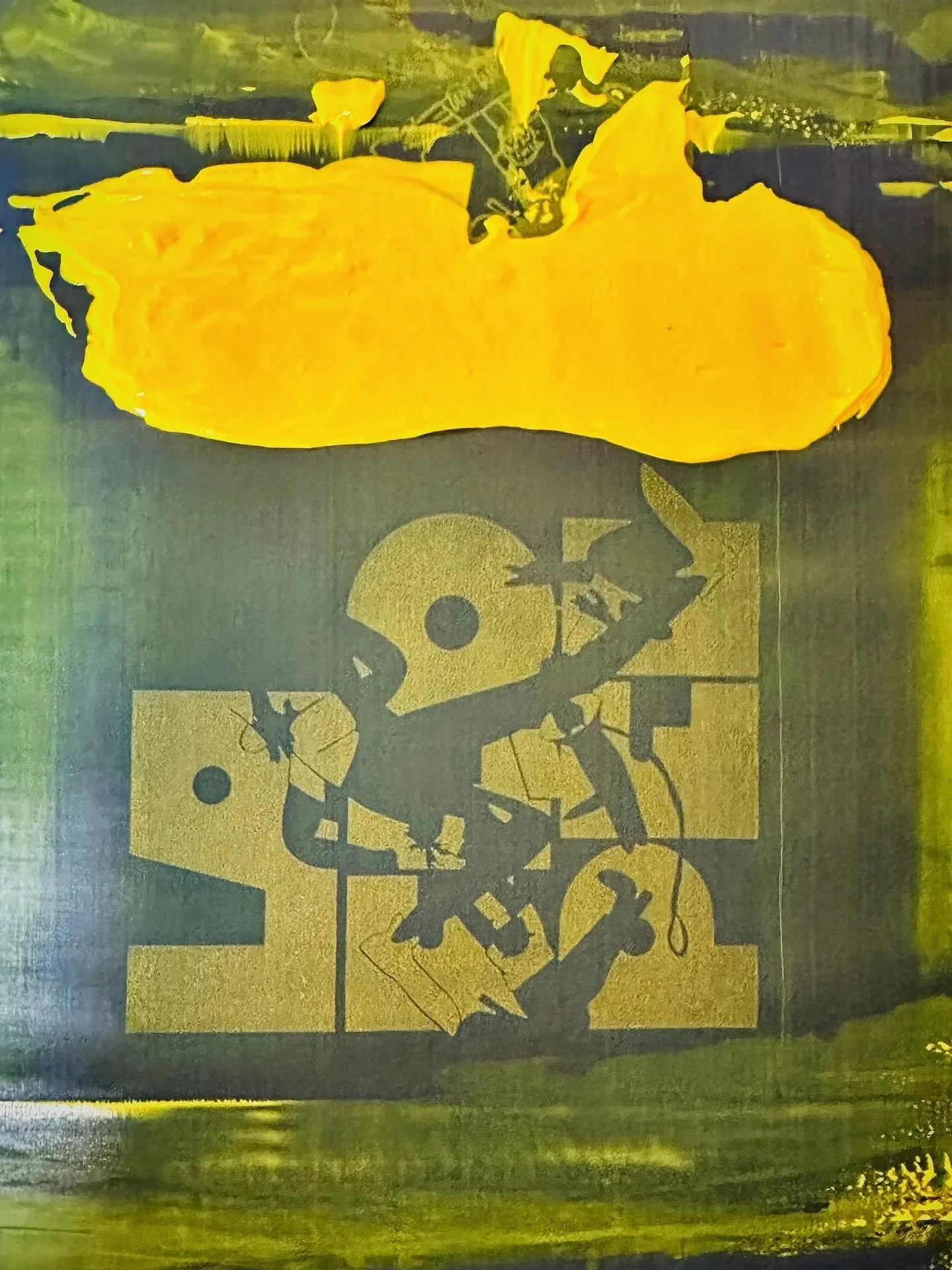 La raclette enjambe d'un grand pas,
L'encre qui court sur la soie,
Et en sprintant vers le papier,
D&eacute;voile un ex-libris de Flop&eacute;e.

🙏Namast&eacute;🙏