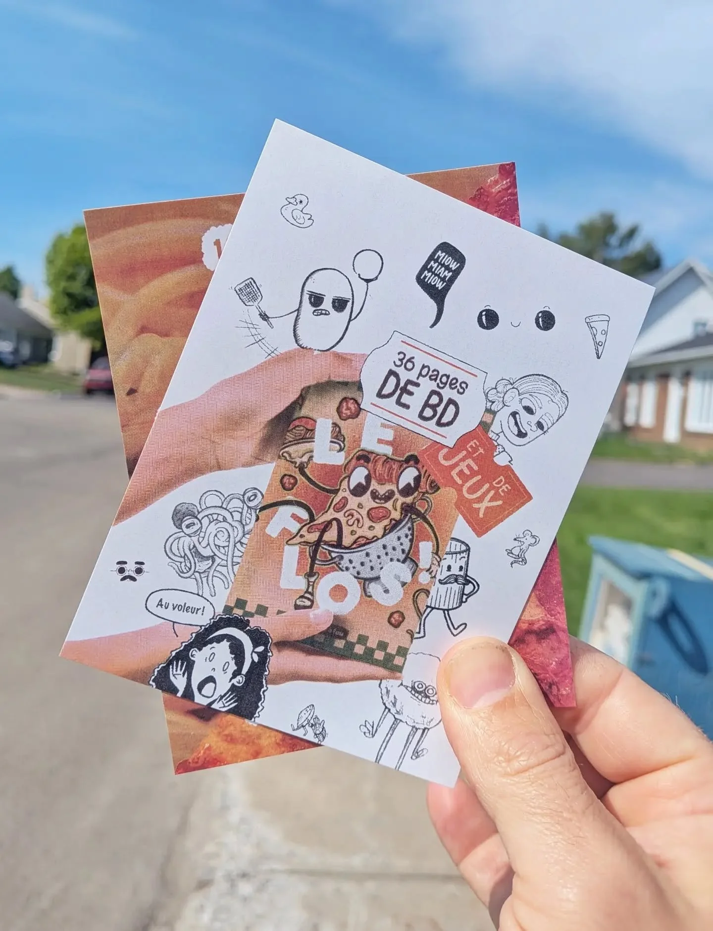 un petit flyer qui vole de ses propres ailes. 🪽