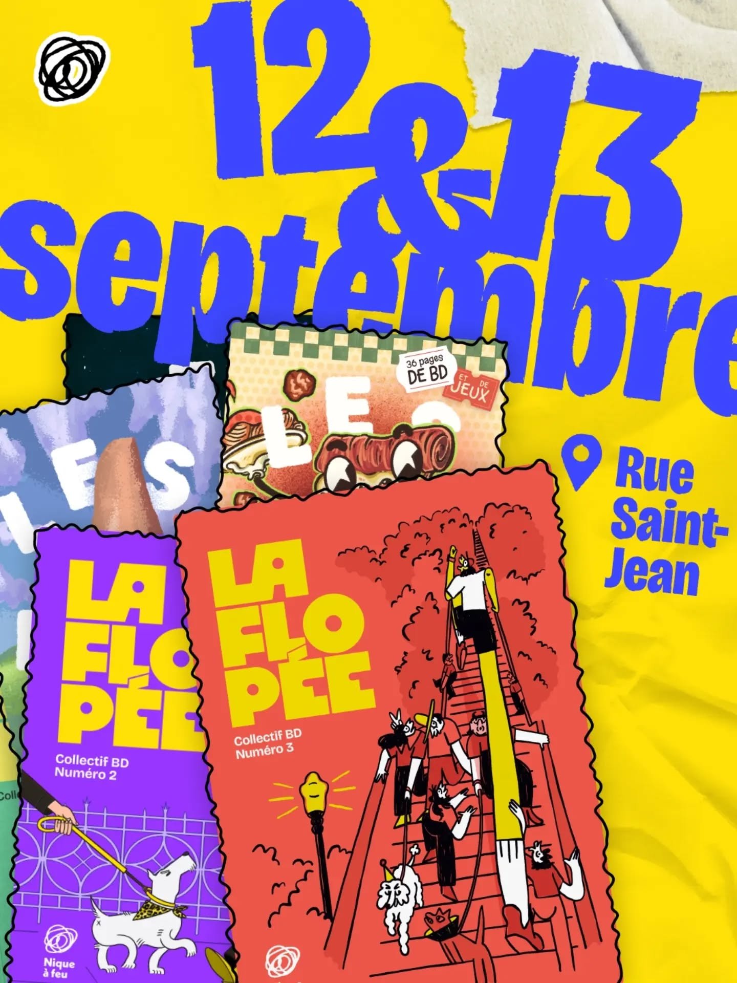 MINI-FESTIVAL @quebecbd 🗯️ C'est la 4e ann&eacute;e mais nous, c'est la troisi&egrave;me fois (&ccedil;a montre &agrave; quel point on est ancr&eacute; dans le milieu!) &Ccedil;a se passe les 12 et 13 septembre qui s'en viennent, et nous, on va &eci