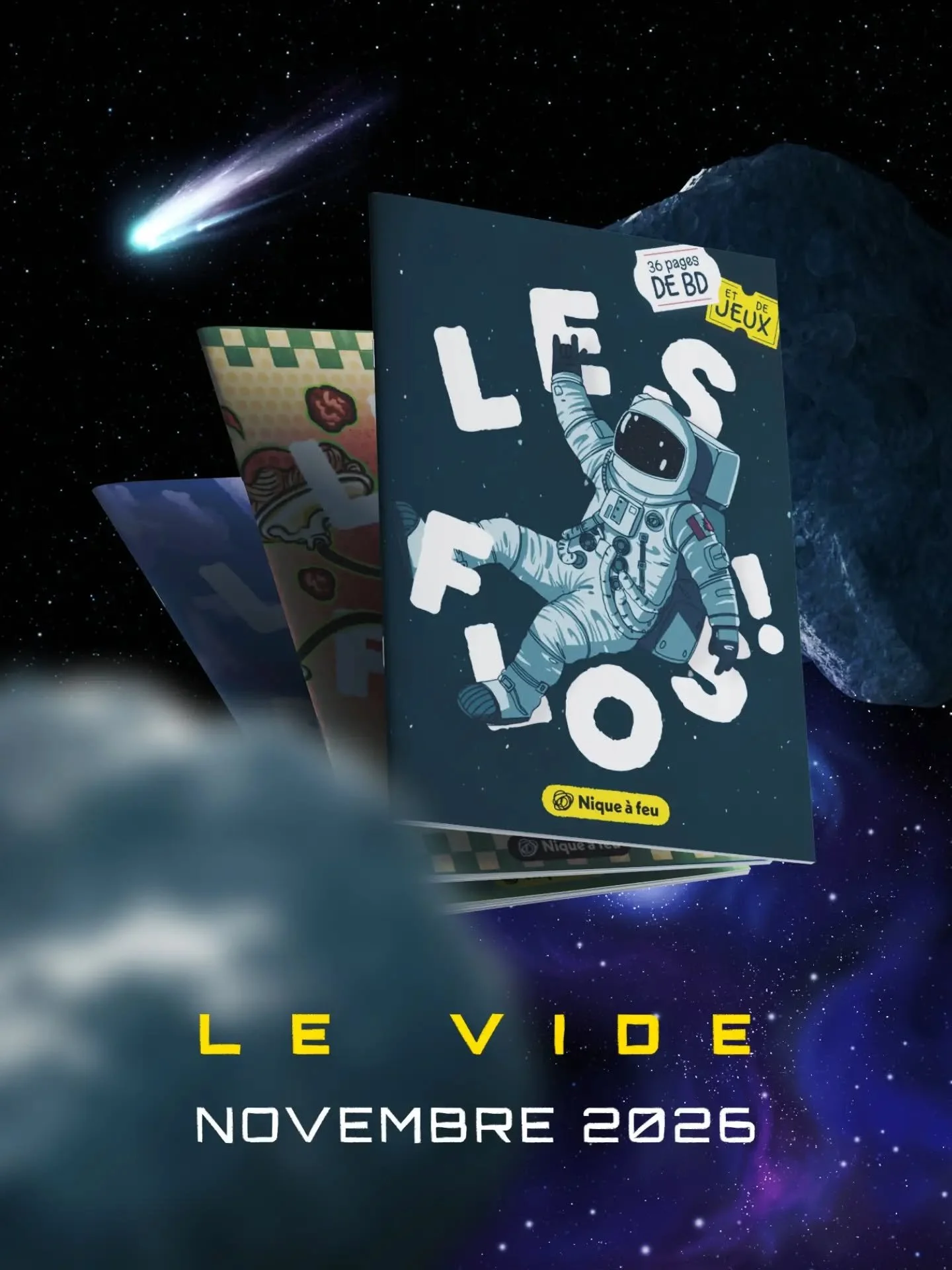 Tirer hors du n&eacute;ant. ᴅᴜ ᴠɪᴅᴇ. C'est &ccedil;a, dans le fond, CR&Eacute;ER! 🤯🚀

Faqueee attache ton scaphandre avec de la broche, parce qu'en novembre, c'est le th&egrave;me du #vide qu'on aborde dans ton collectif BD-Jeux pr&eacute;f&eacute;