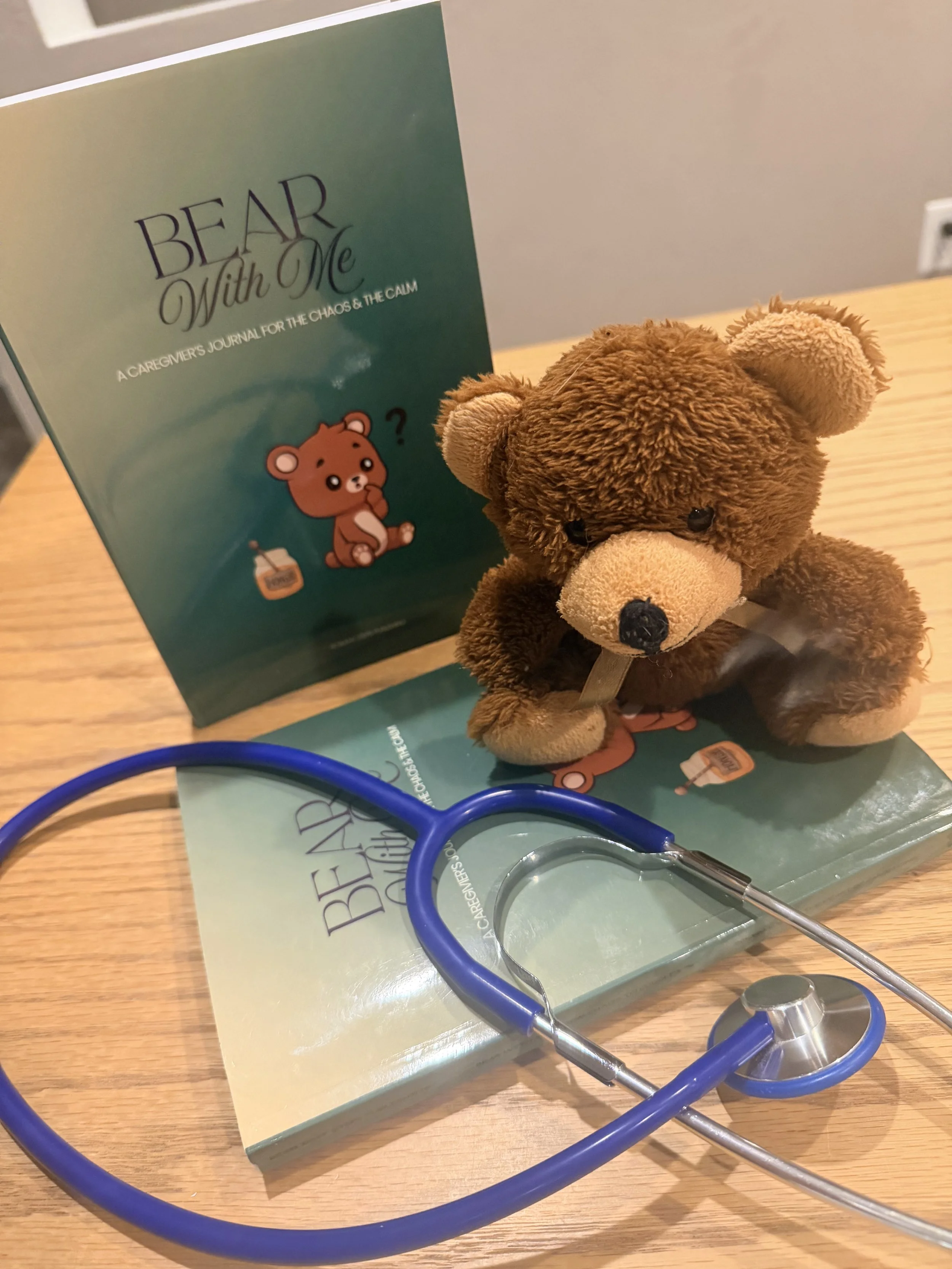Bear With Me l Caregiver Reflection & Advocacy Journal