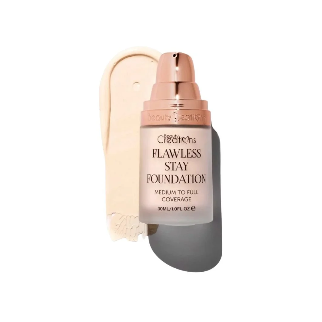 BEAUTY CREATIONS FLAWLESS STAY FOUNDATION 1.0oz