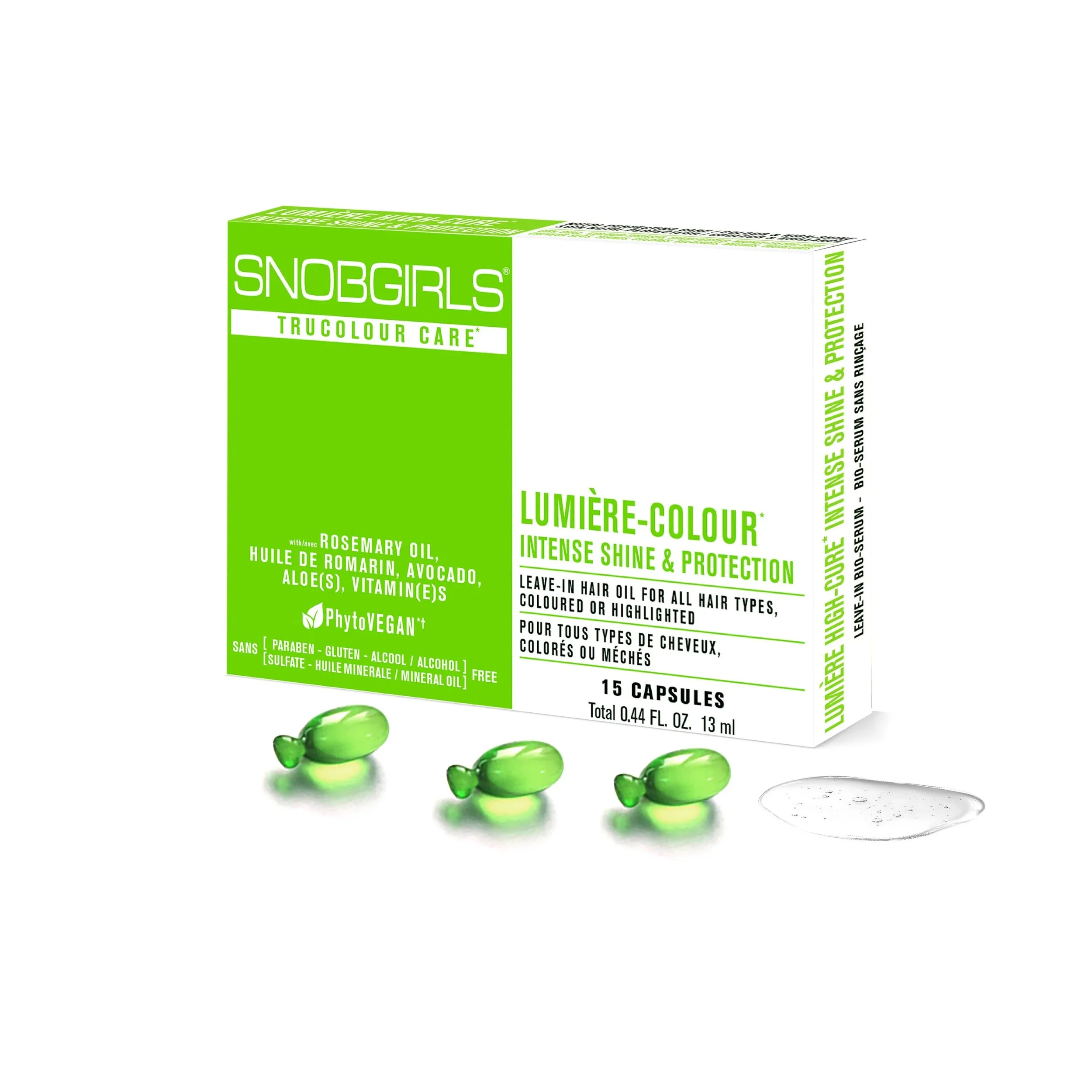 SNOBGIRLS LUMIERE COLOUR - para cabello rubio o teñido, seco o apagado