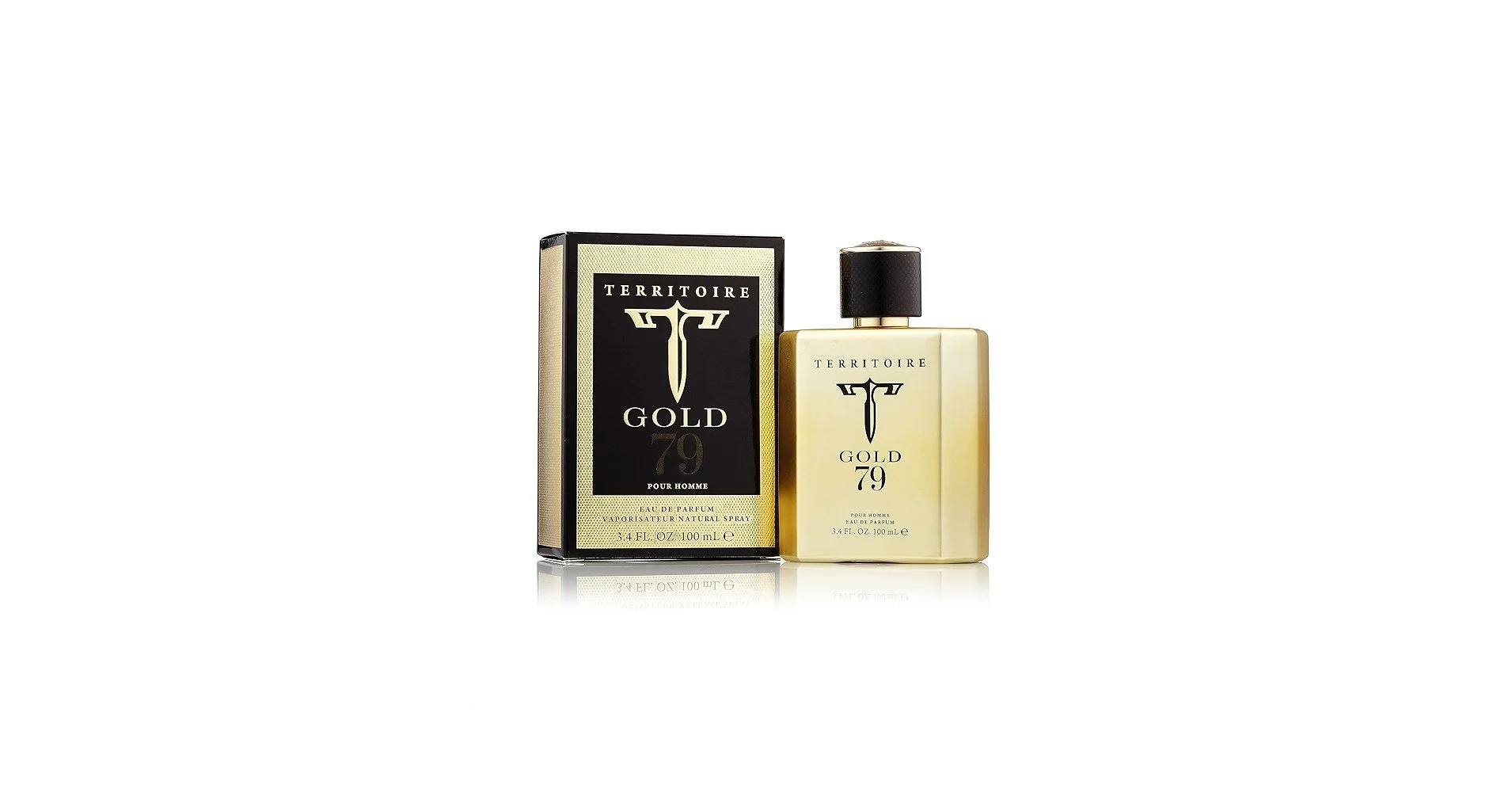 TERRITOIRE GOLD 79 FOR MEN EDP 3.4oz