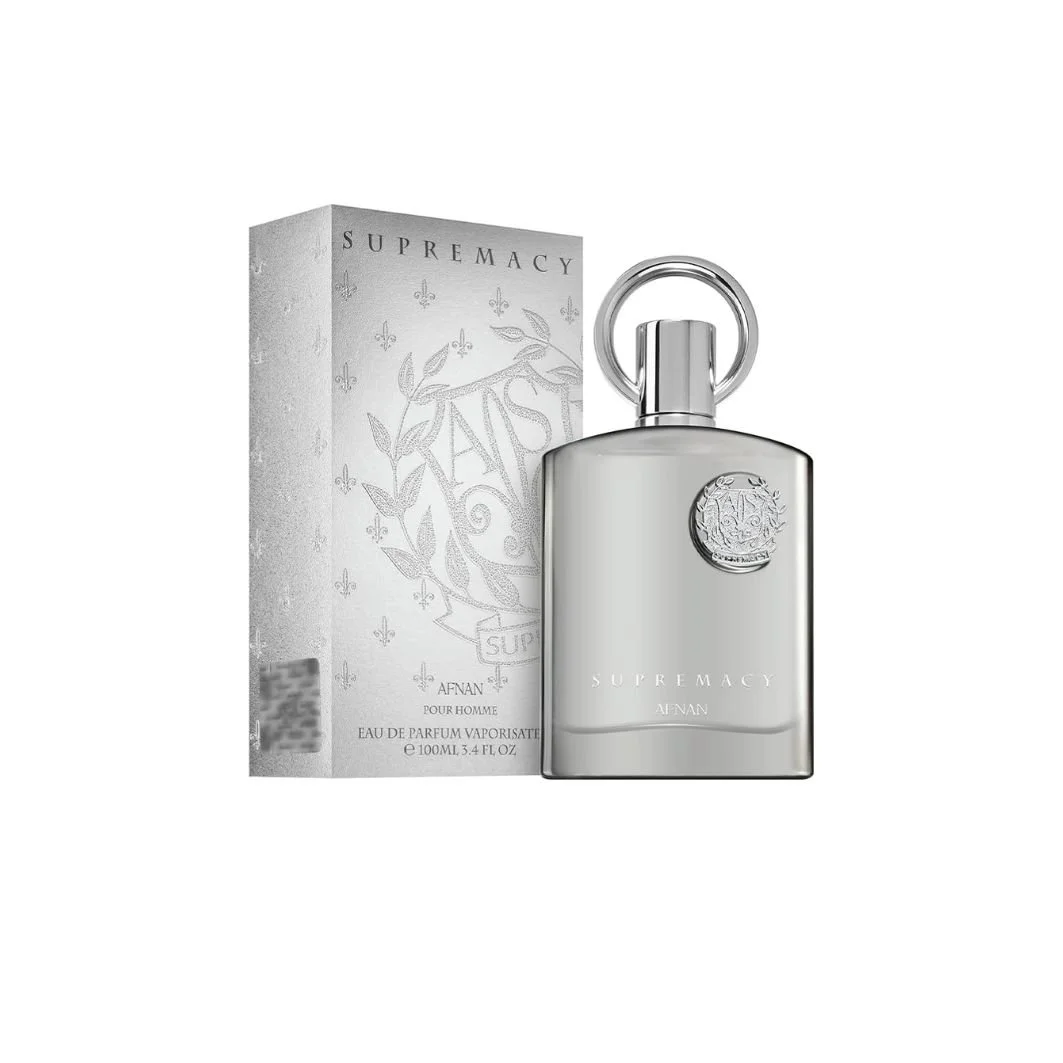 AFNAN SUPREMACY SILVER MEN EDP 3.4oz