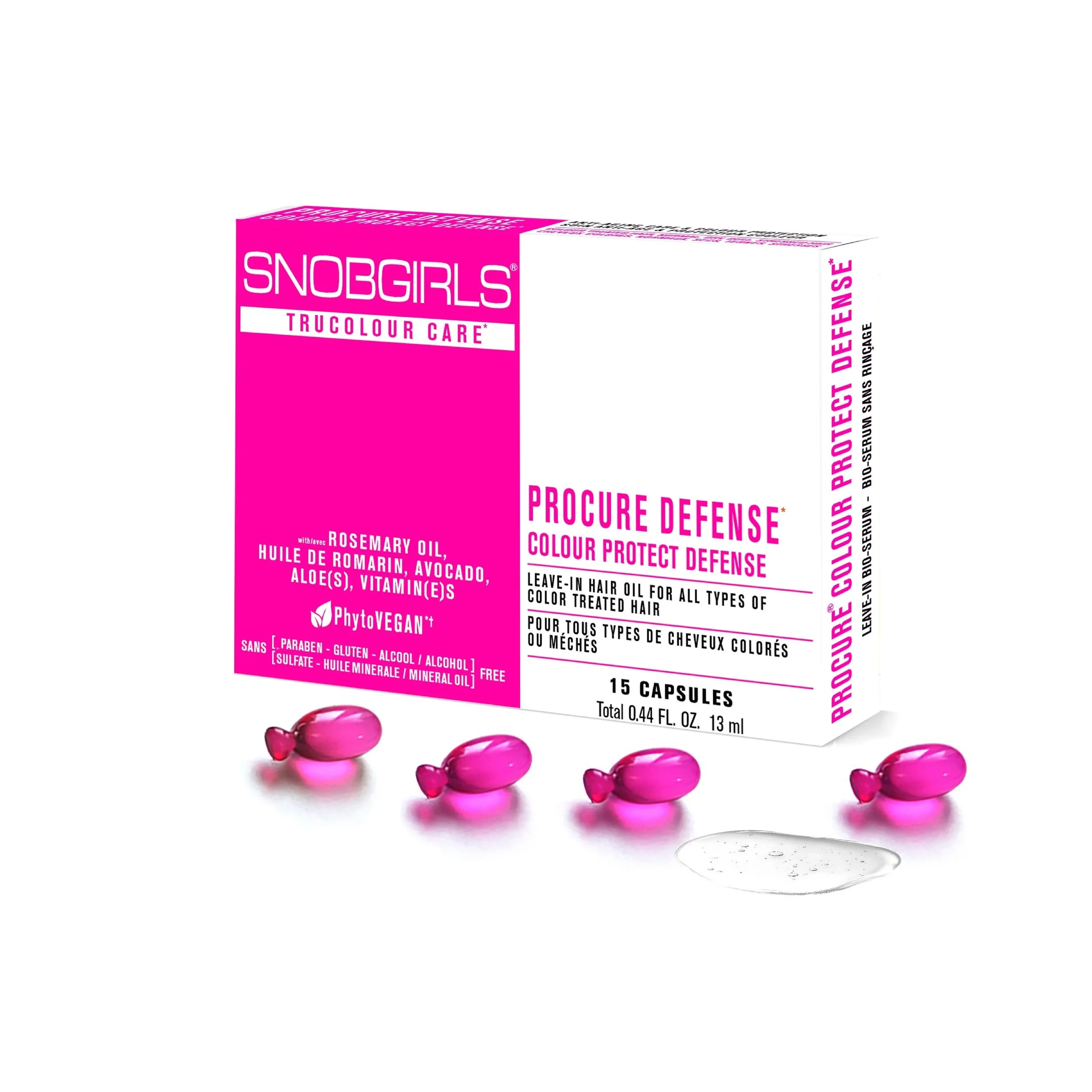 SNOBGIRLS PROCURE DEFENSE - para cabello normal o teñido, seco o apagado