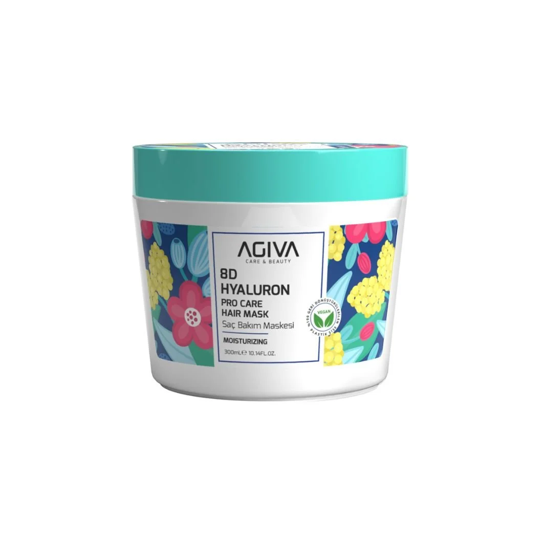 AGIVA CARE & BEAUTY 8D HYALURON HAIR MASK 10.14oz