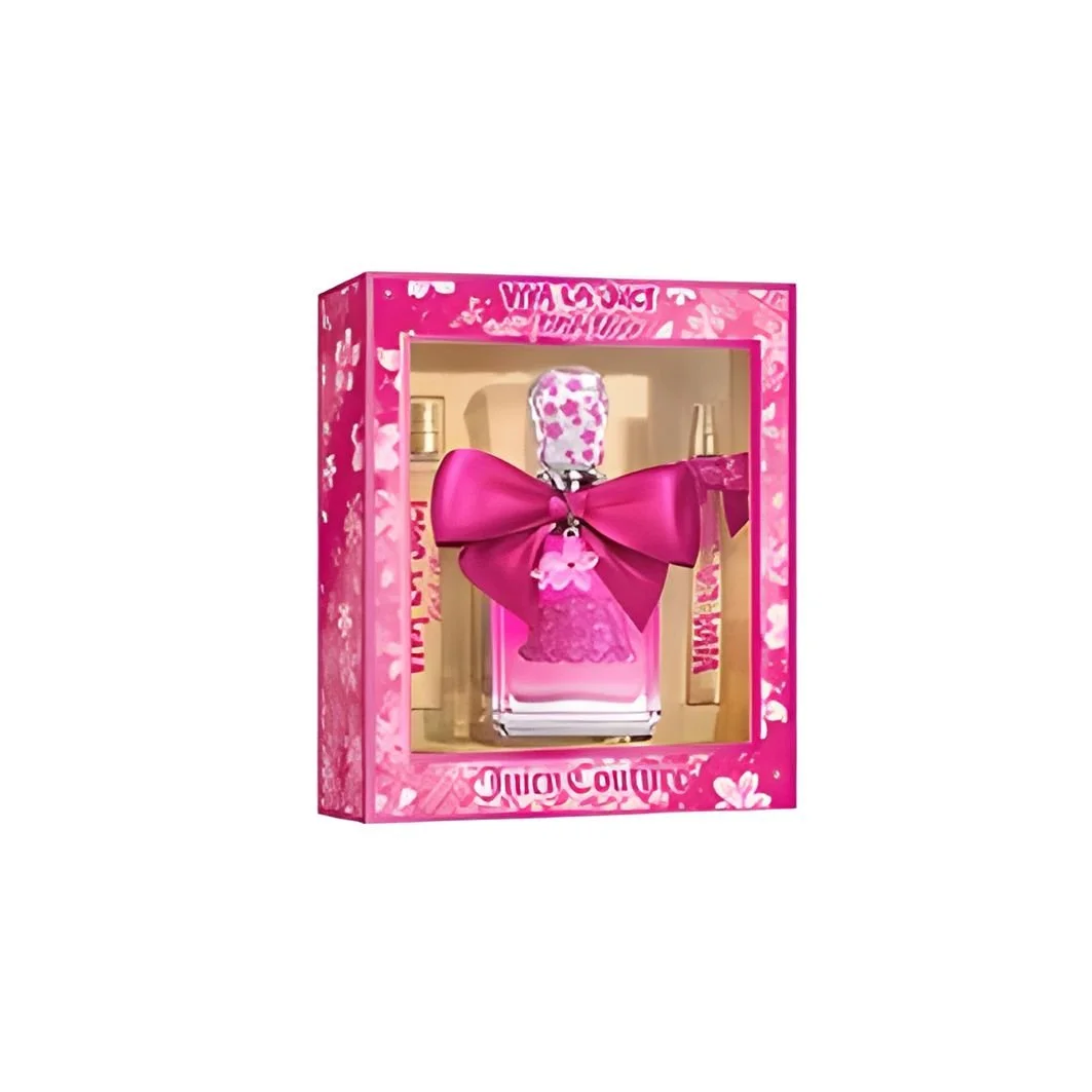 JUICY COUTURE VIVA LA JUICY PETALS WOMAN SET 3PCS EDP 3.4oz