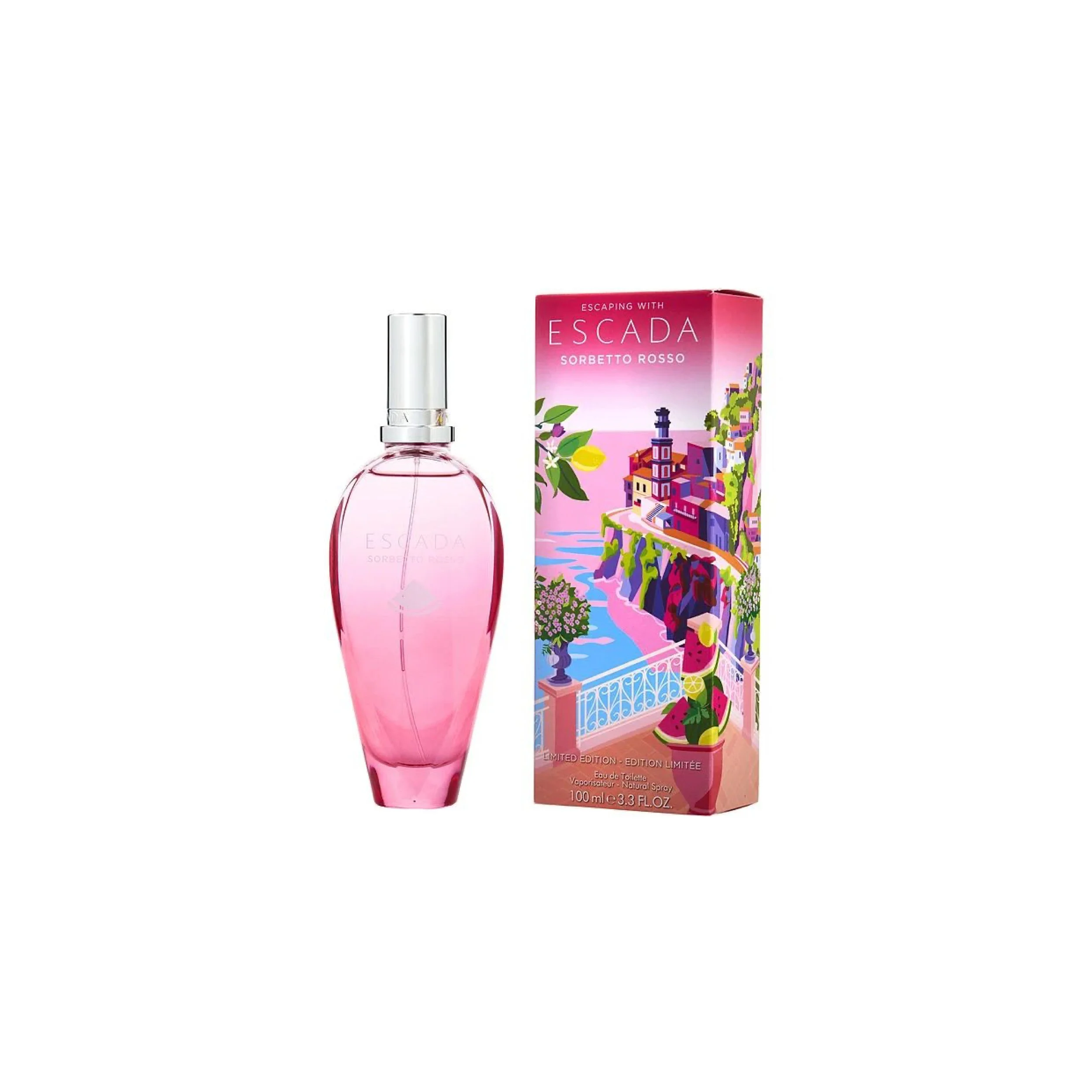 ESCADA SORBETTO ROSSO WOMEN EDT 3.3oz