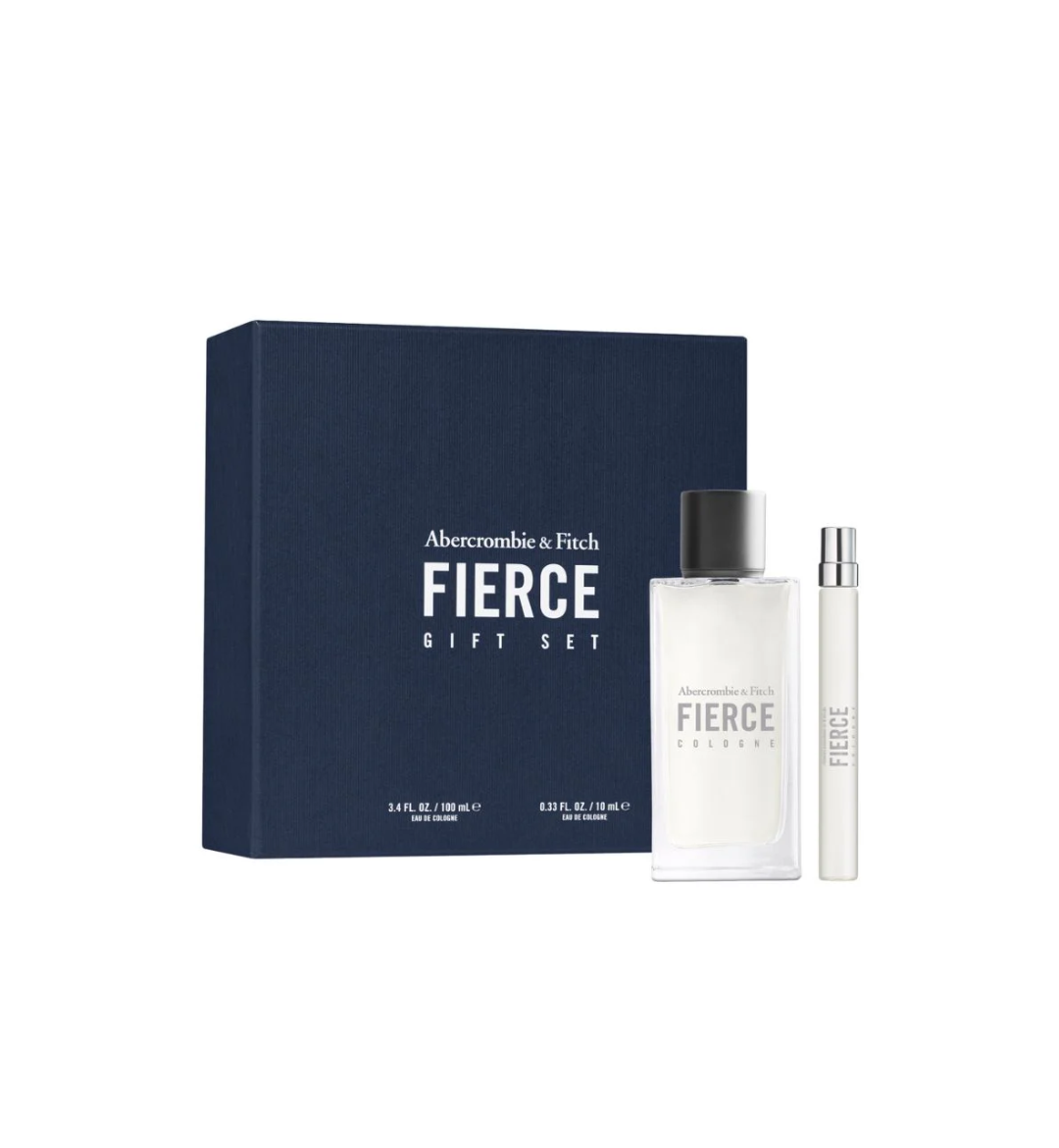 ABERCROMBIE & FITCH FIERCE SET 2PCS EDC 3.4OZ