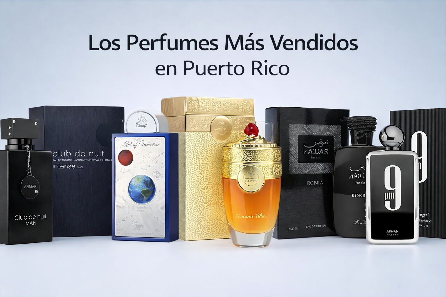 erfumes más vendidos en Puerto Rico con fragancias originales y populares