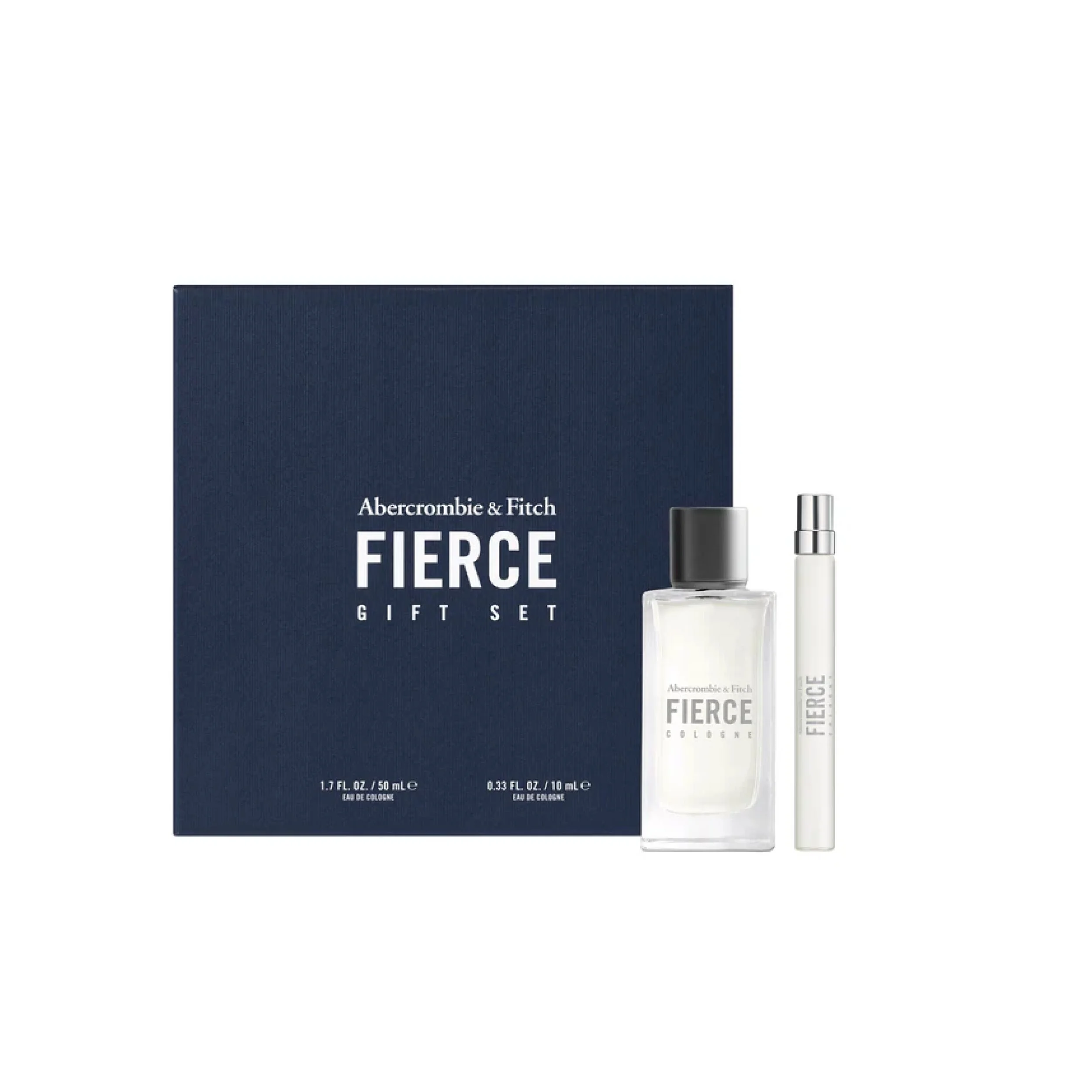 ABERCROMBIE & FITCH FIERCE SET 2PCS EDC 3.4oz