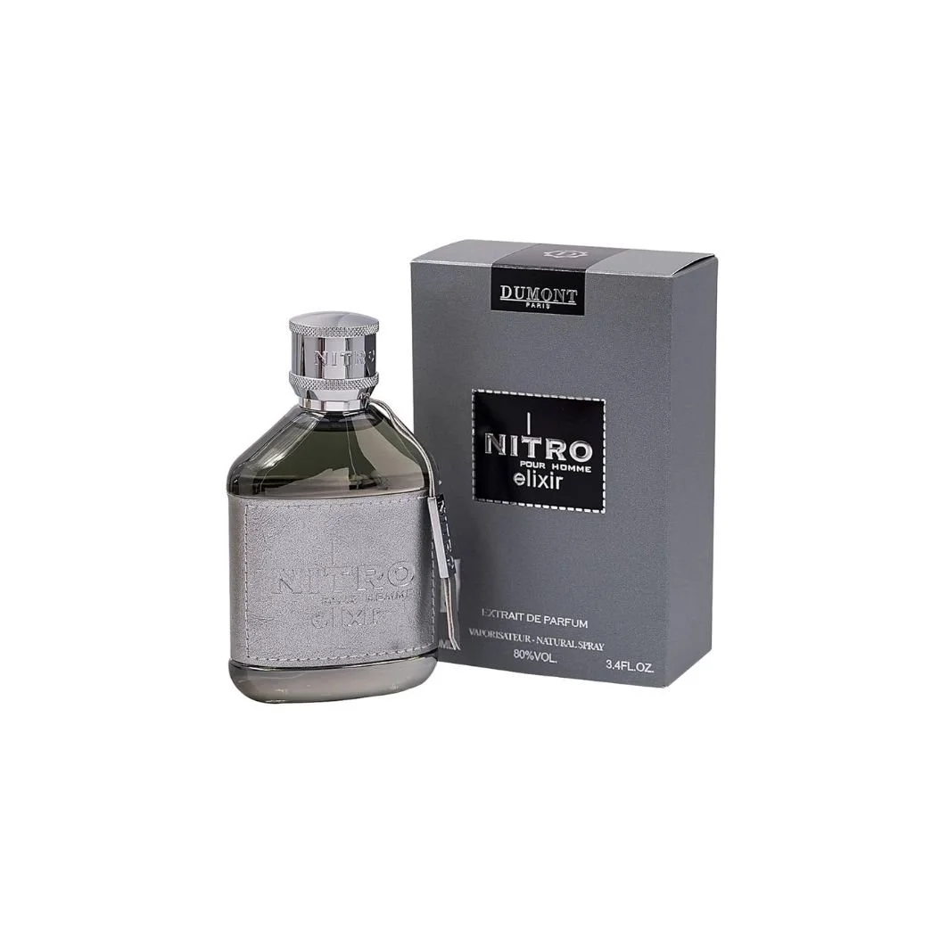 DUMONT PARIS NITRO ELIXIR POUR HOMME MEN EDP 3.4oz