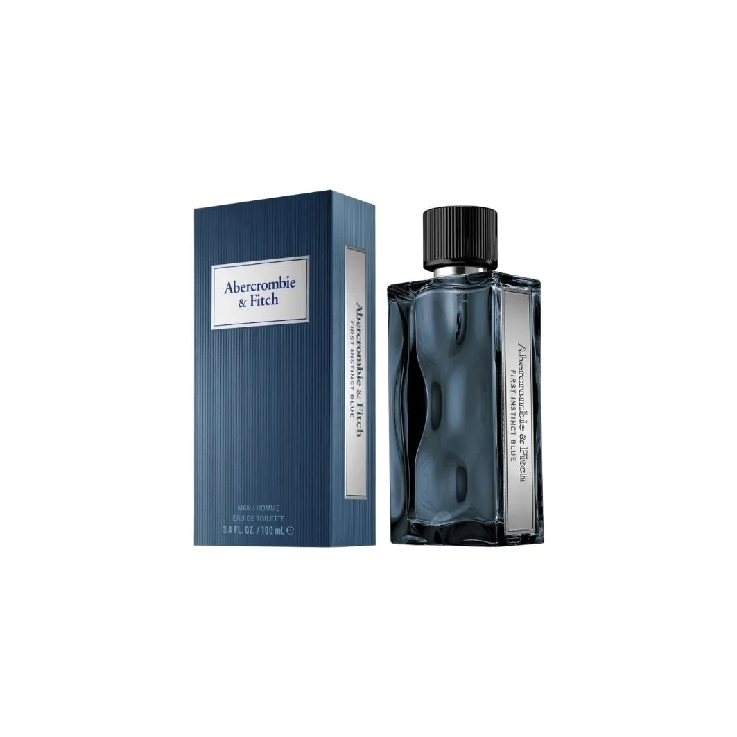 ABERCROMBIE & FITCH FIRST INSTINCT BLUE MEN EDT 3.4oz