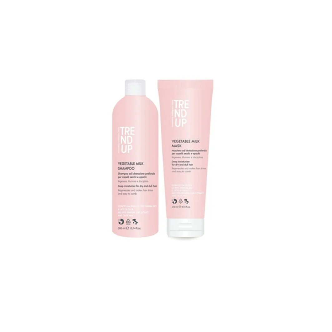 TREND UP VEGETABLE MILK 2PCS SHAMPOO 10.14oz Mask 8.4oz