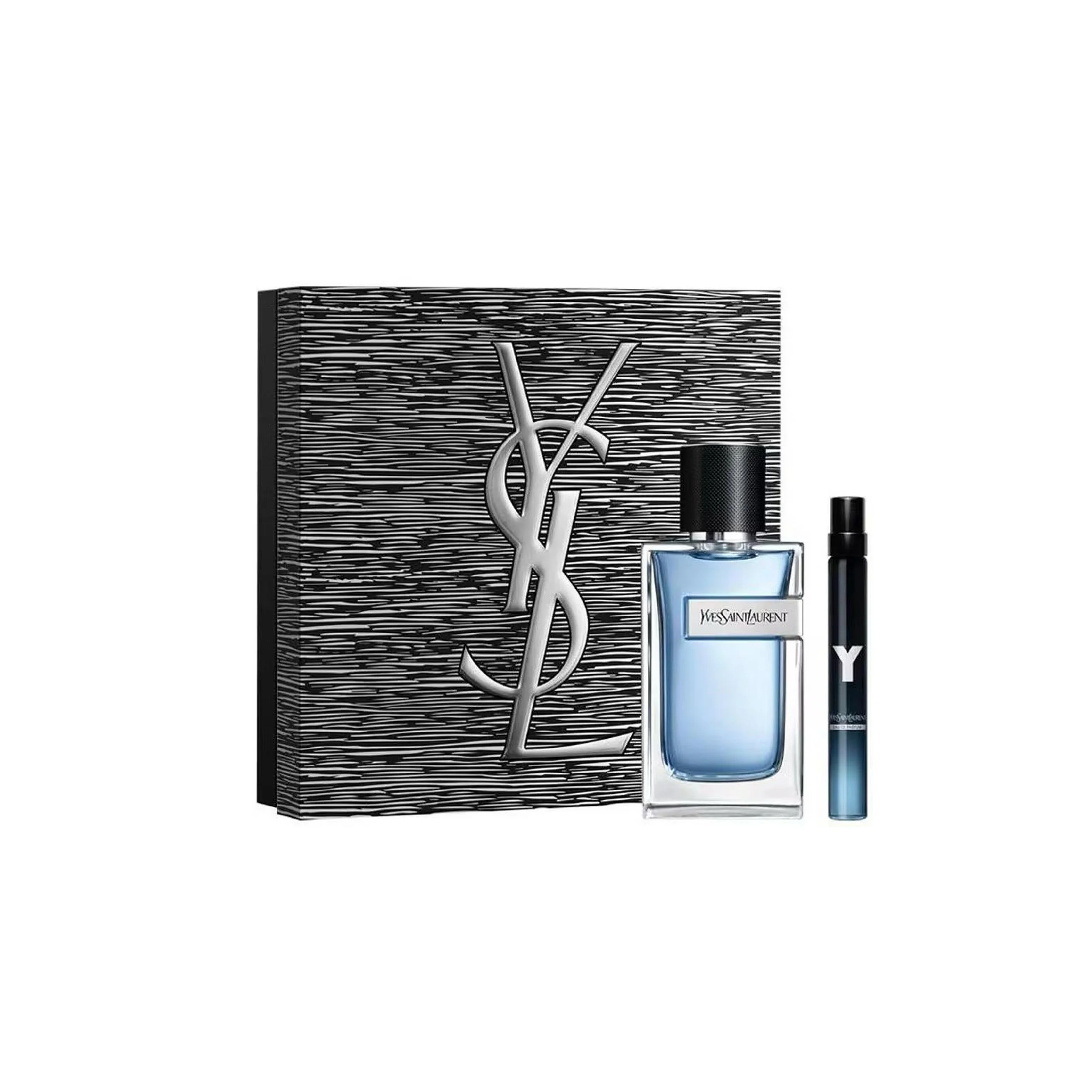 YVES SAINT LAURENT Y EDT SET 2 PCS 3.3oz