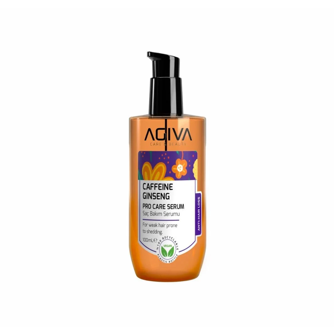 AGIVA CARE & BEAUTY CAFFEINE GINSENG PRO CARE HAIR SERUM 3.38oz