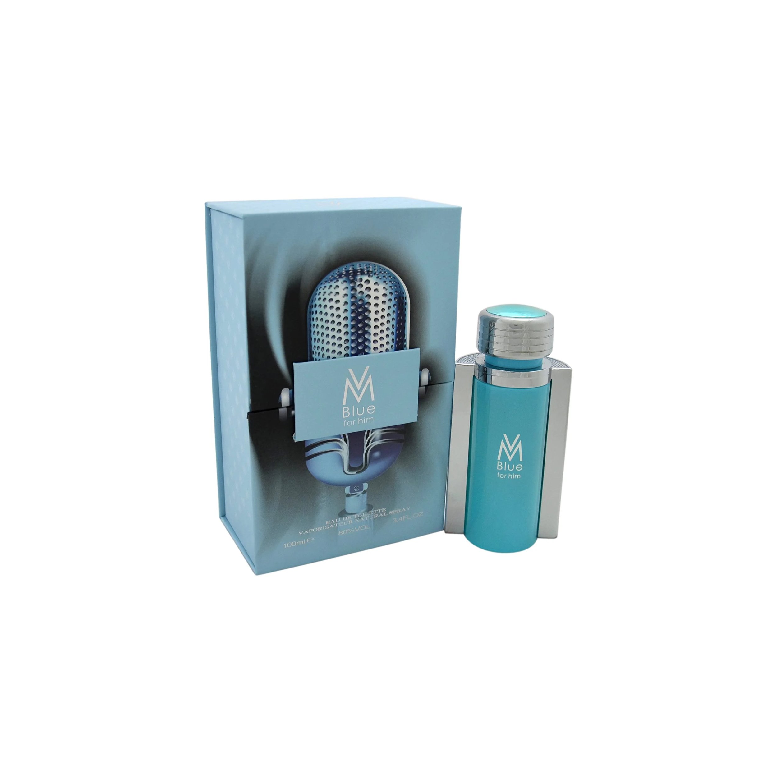 VICTOR MANUELLE BLUE MEN EDT 3.4oz