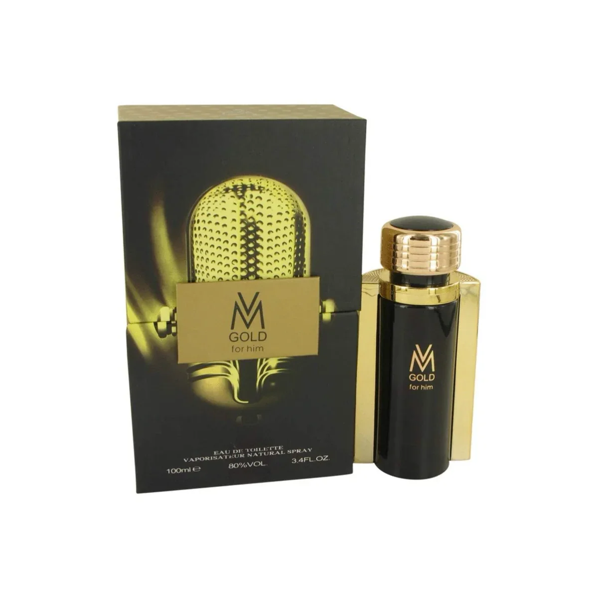 VICTOR MANUELLE GOLD MEN EDT 3.4oz