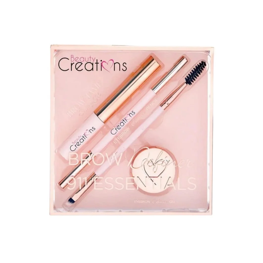 BEAUTY CREATIONS BROW DEFINER 911 ESSENTIALS 4PCS