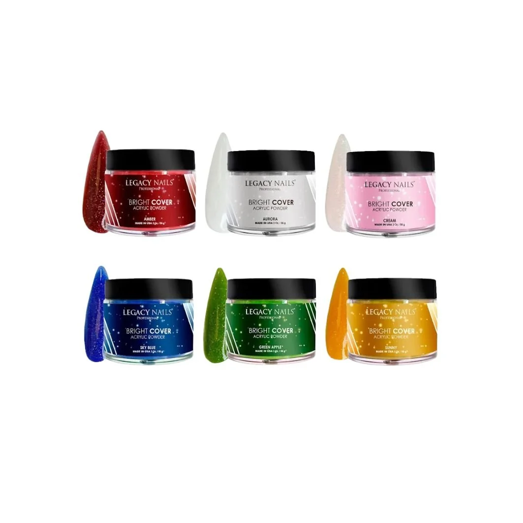 LEGACY NAILS BRIGHT COVER ACRYLIC POWDER 2oz