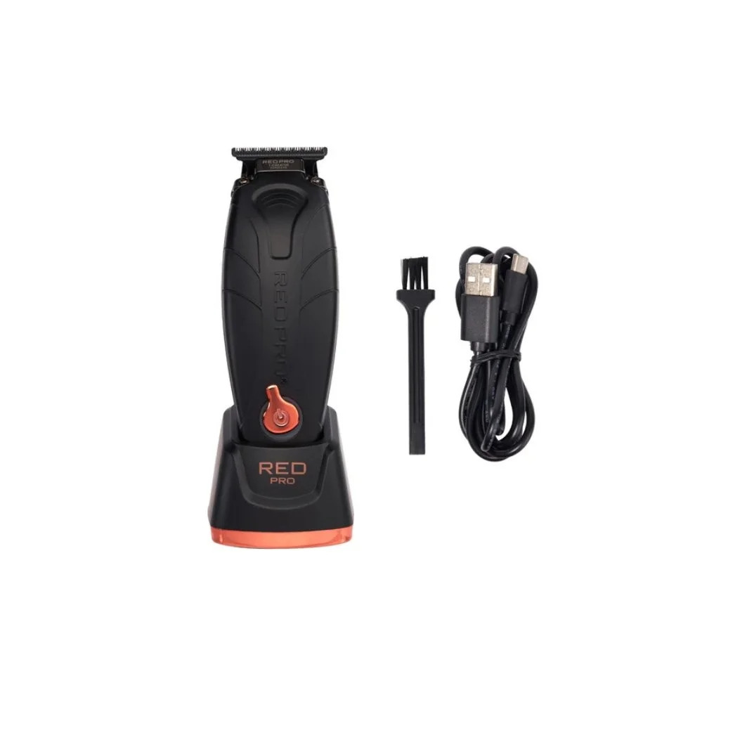 RED PRO  CORDLESS TRIMMER BLACK