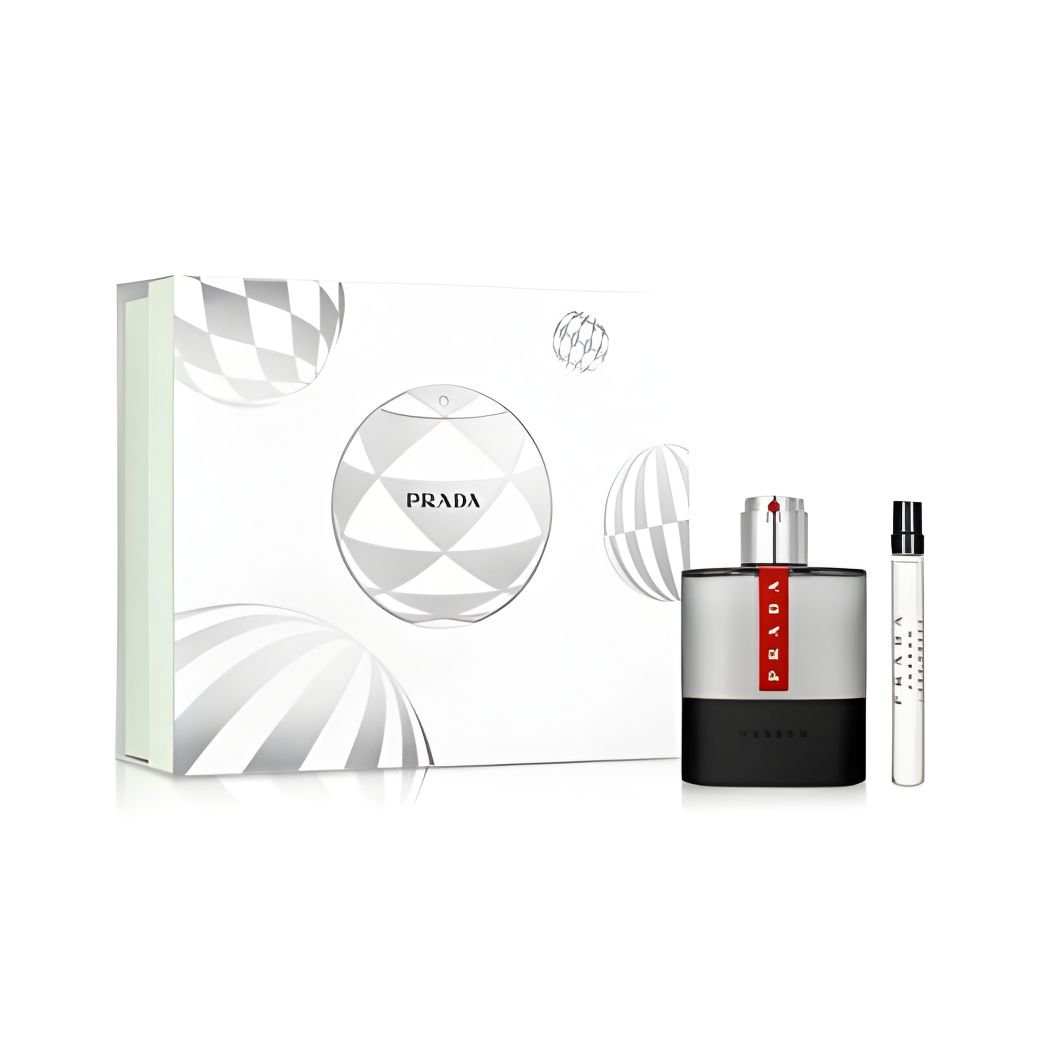 PRADA LUNA ROSSA CARBON SET 2 PCS EDT 3.4OZ