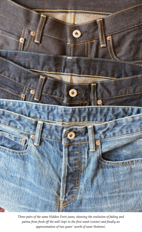 The Art of Selvedge Denim with Hidden Forts