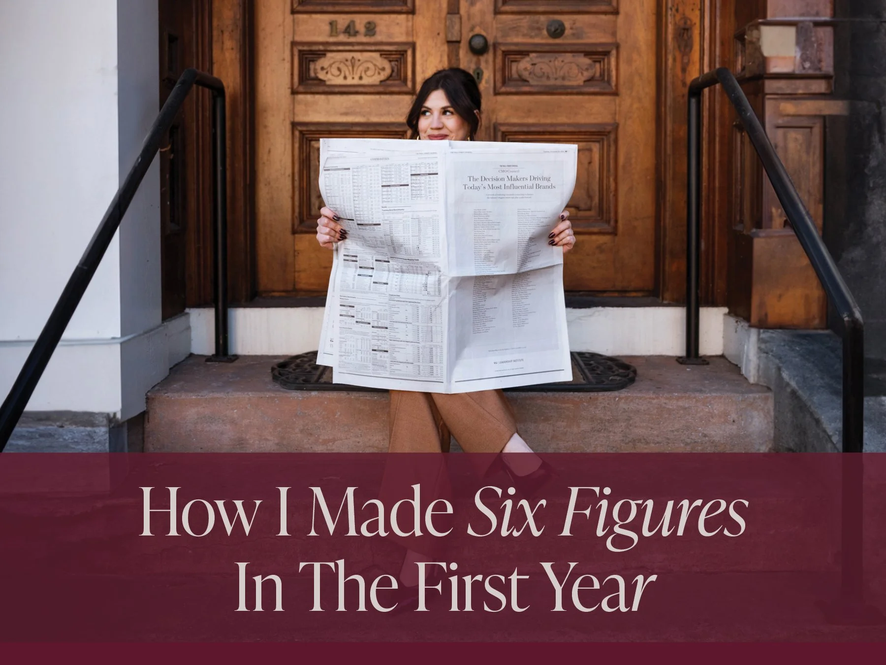 How I Made Six Figures In The First Year