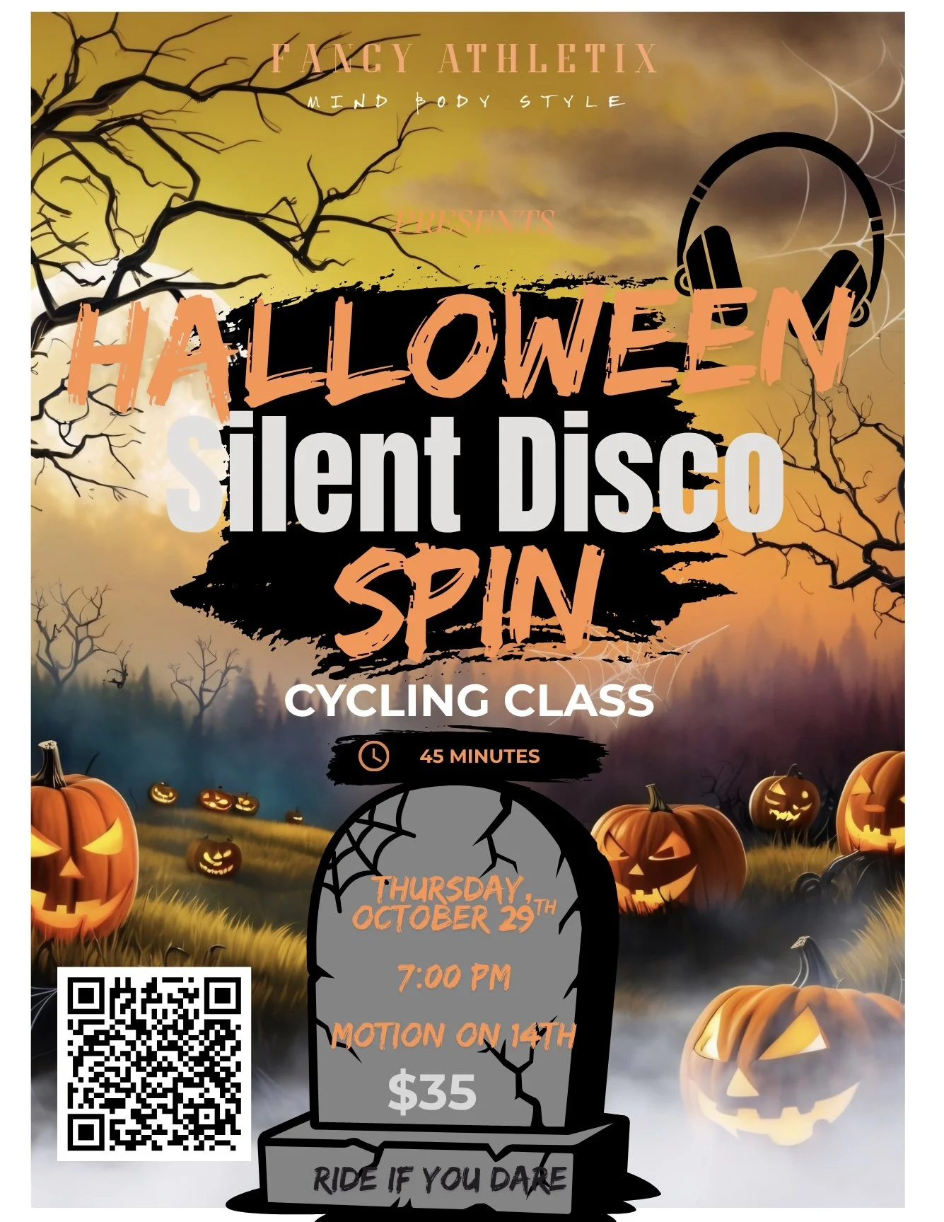 🎃Halloween Silent Disco Ride 