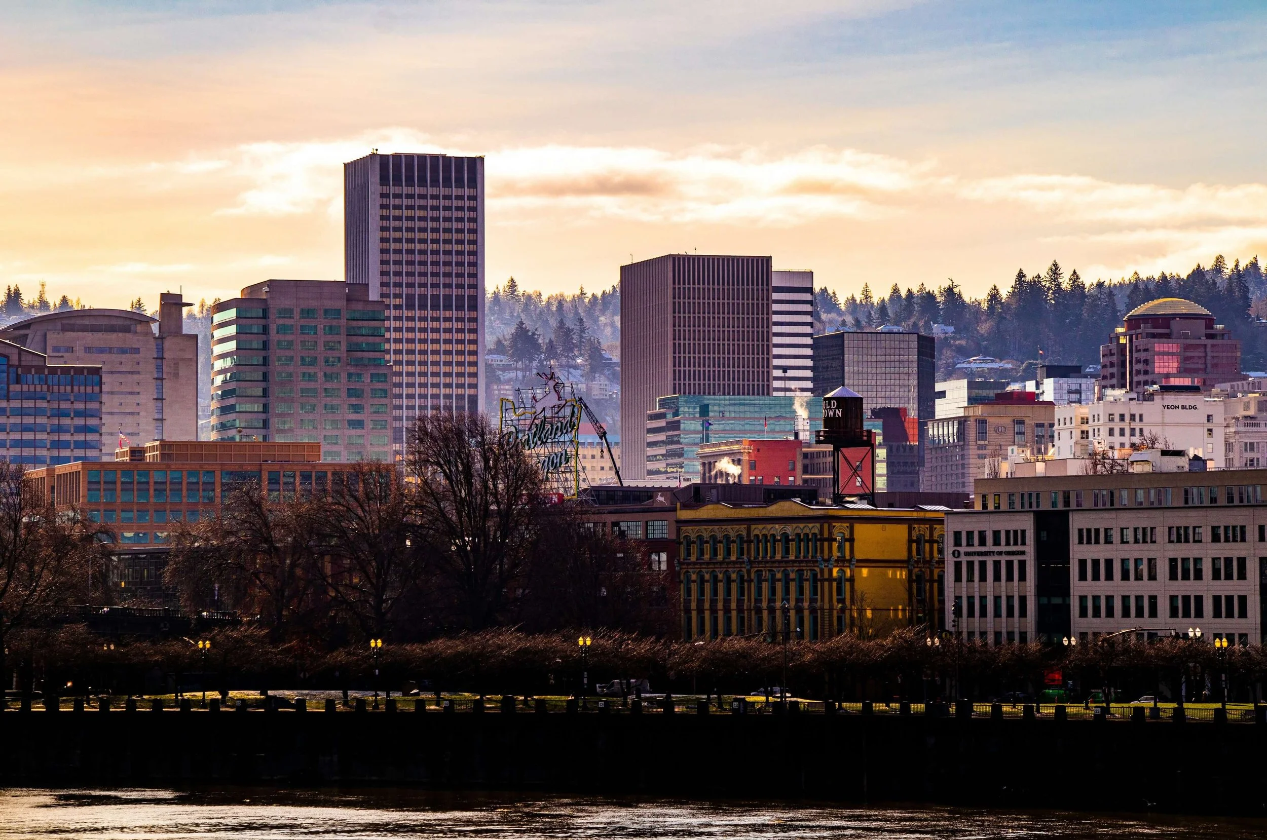 Cityscape of Portland, Oregon