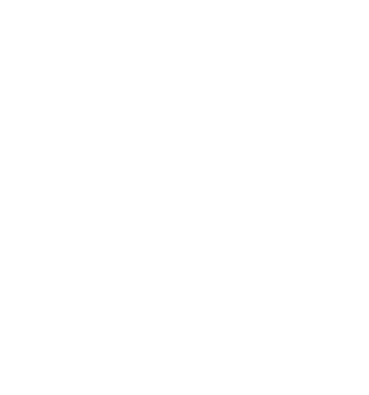 White illustration of a pinwheel in motion