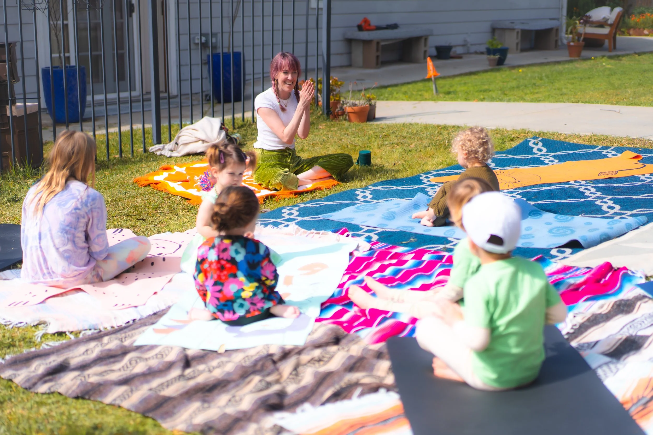 What is a Kids yoga class like anyway?!